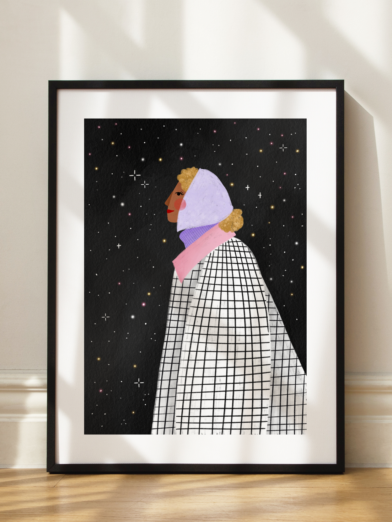 The Lady with the Stars Poster