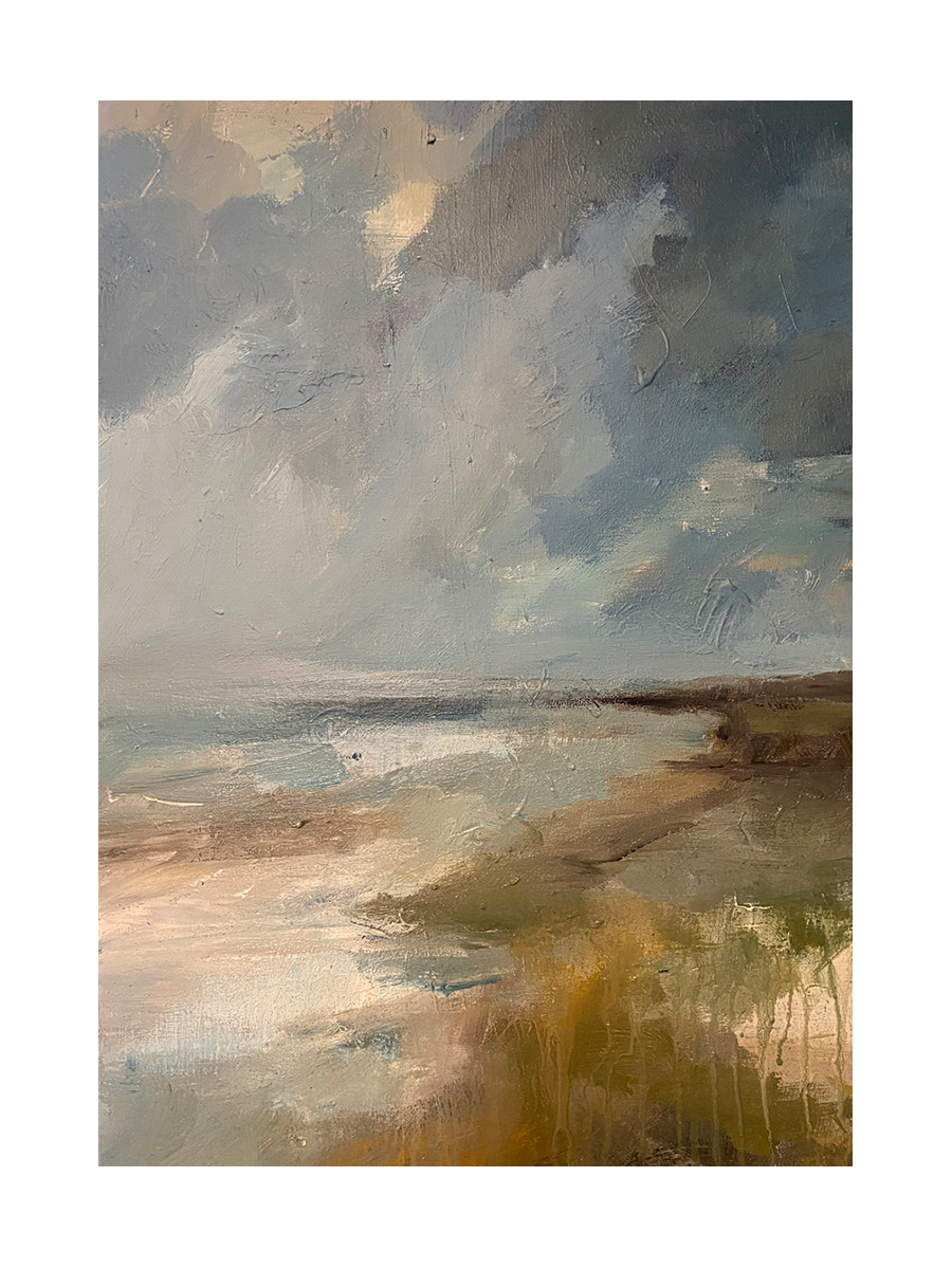 Stormy Coast Poster
