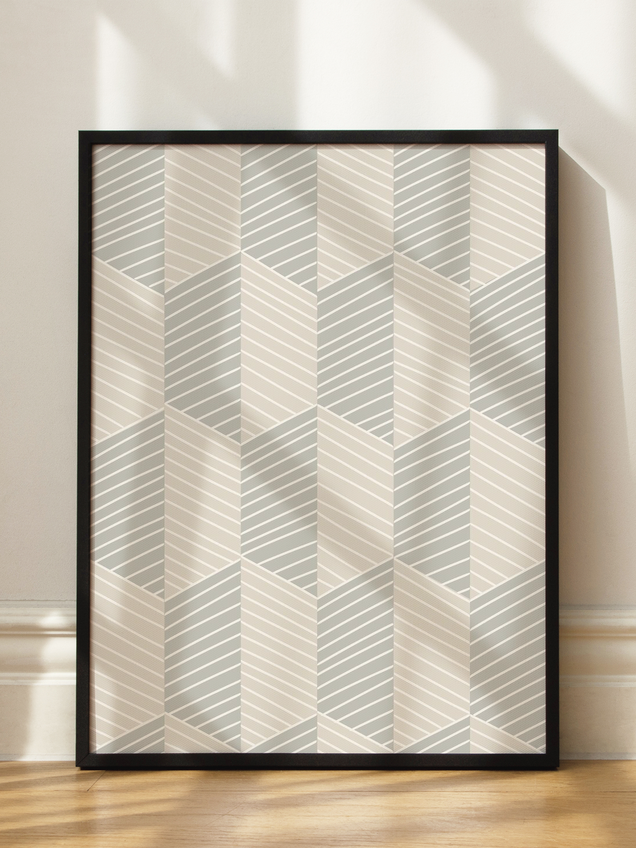 Striped Pattern Poster