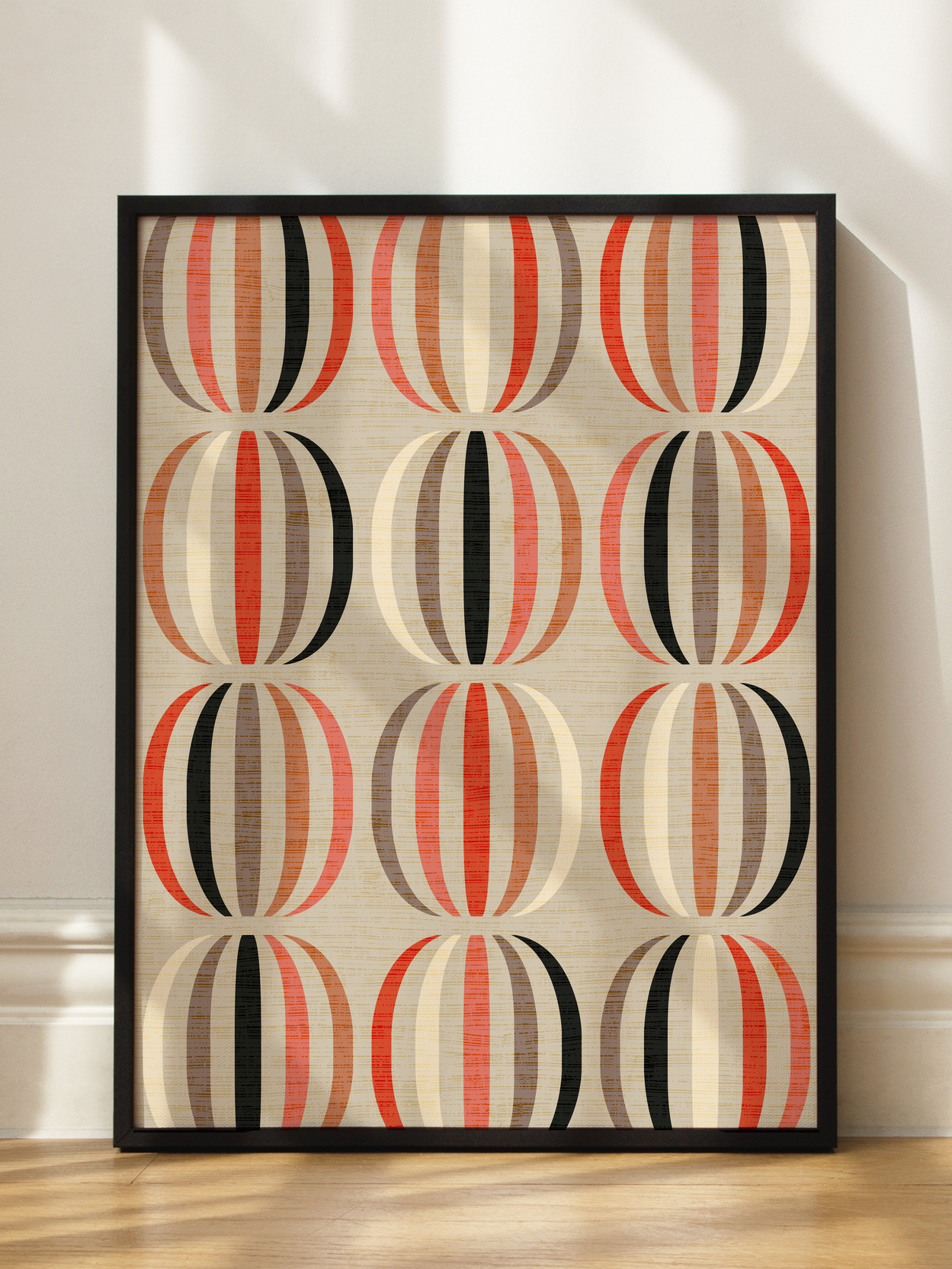 Striped Pumpkin Pattern