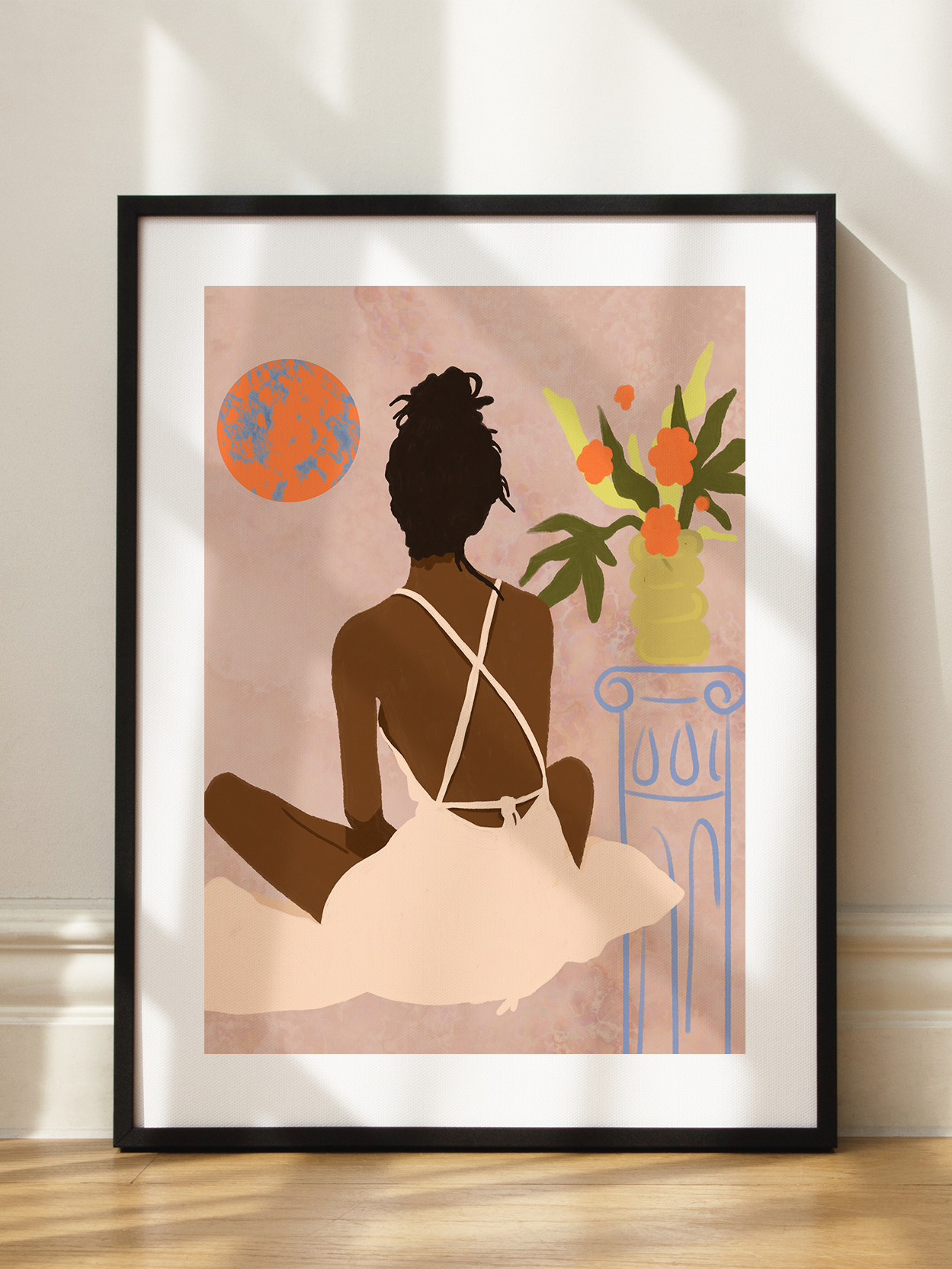 Sunset Meditation Poster