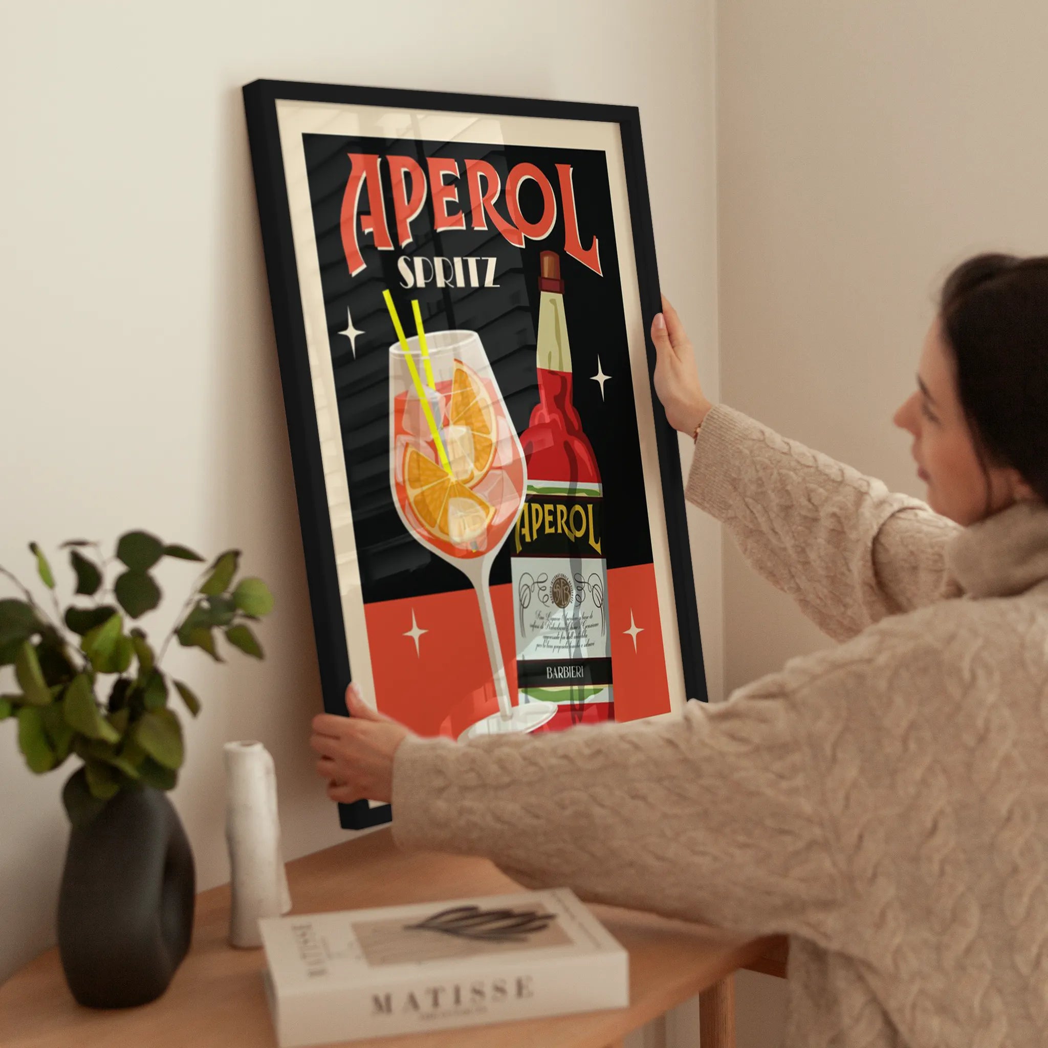 Taste of Aperol Spritz wird aufgehängt