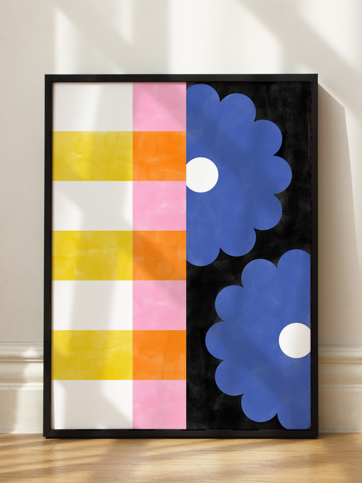 Textured Abstract Poster