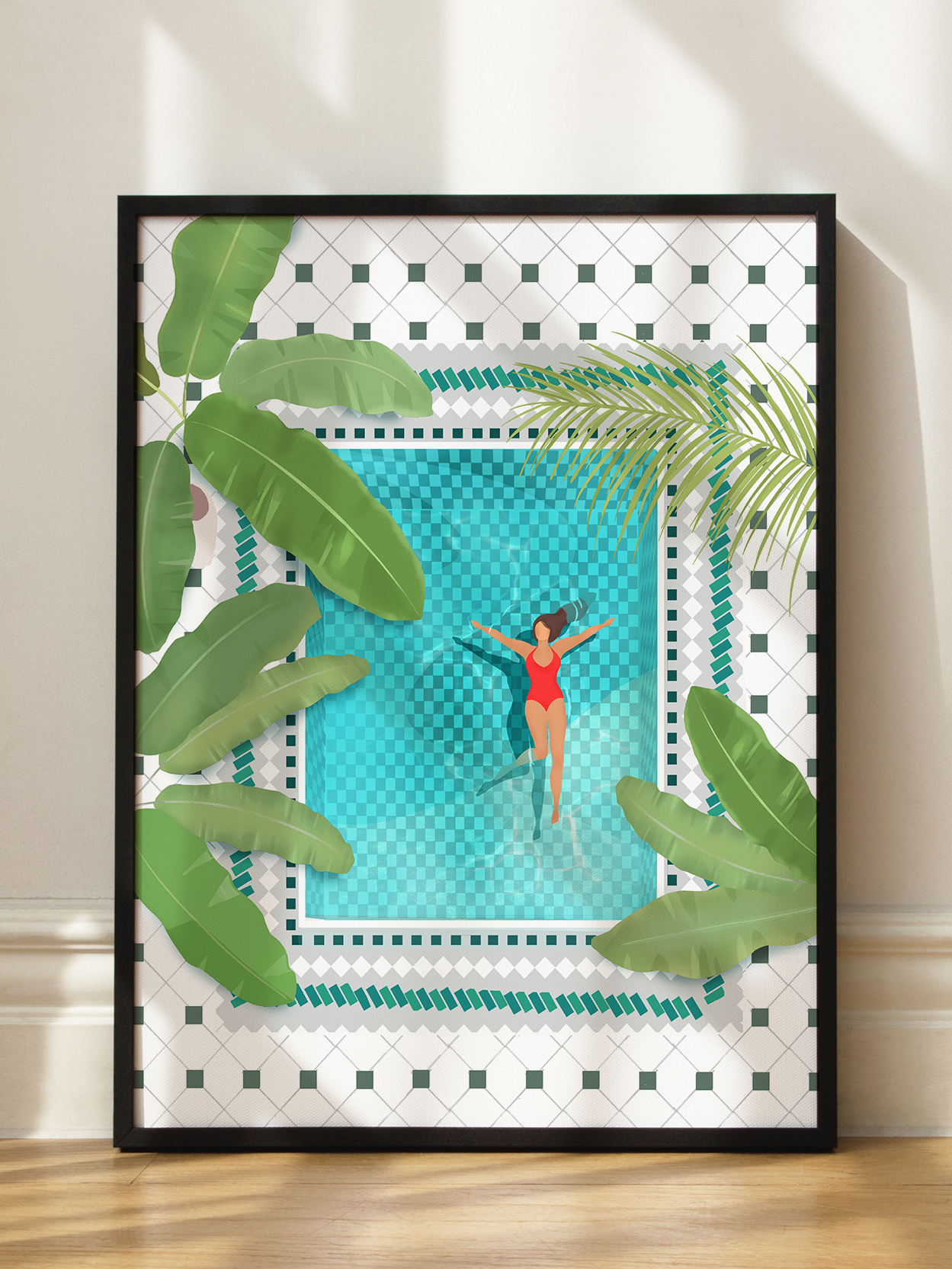 The Floating Lady Poster
