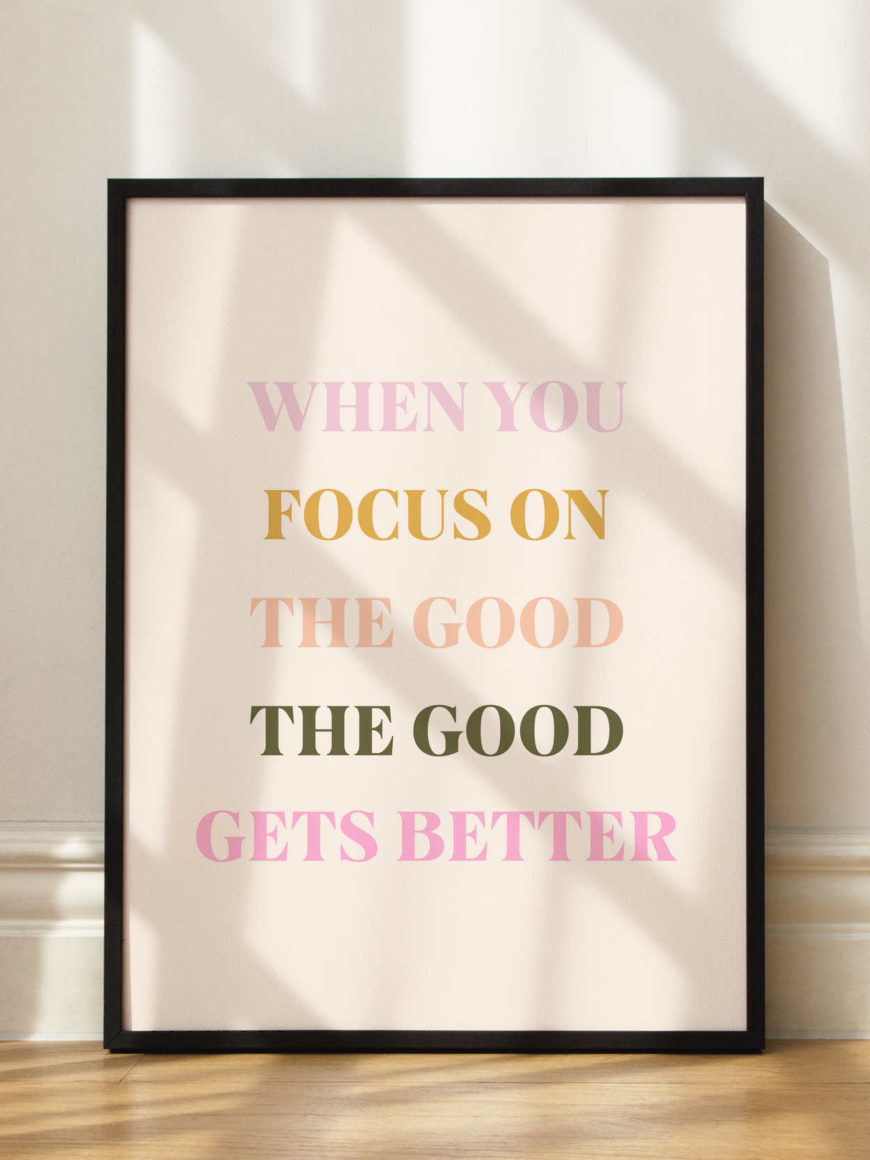 The Good Gets Better