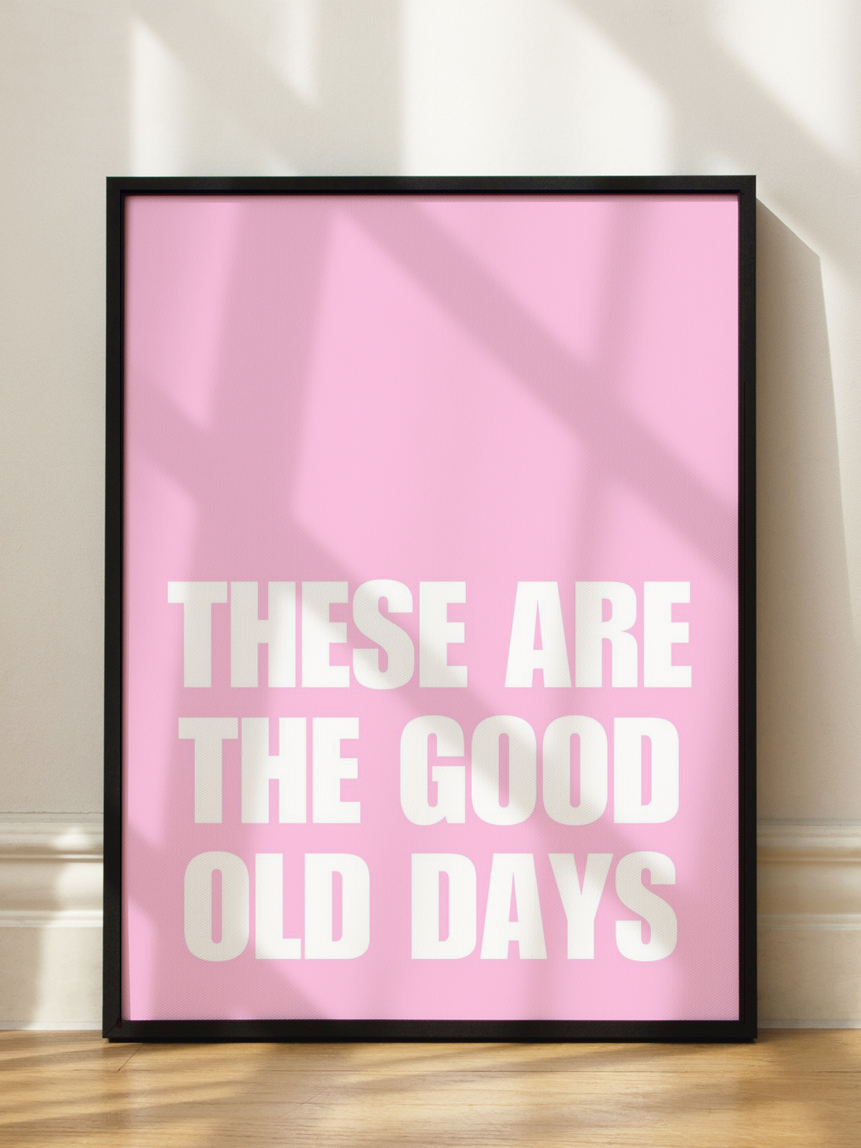 The Good Old Days Poster