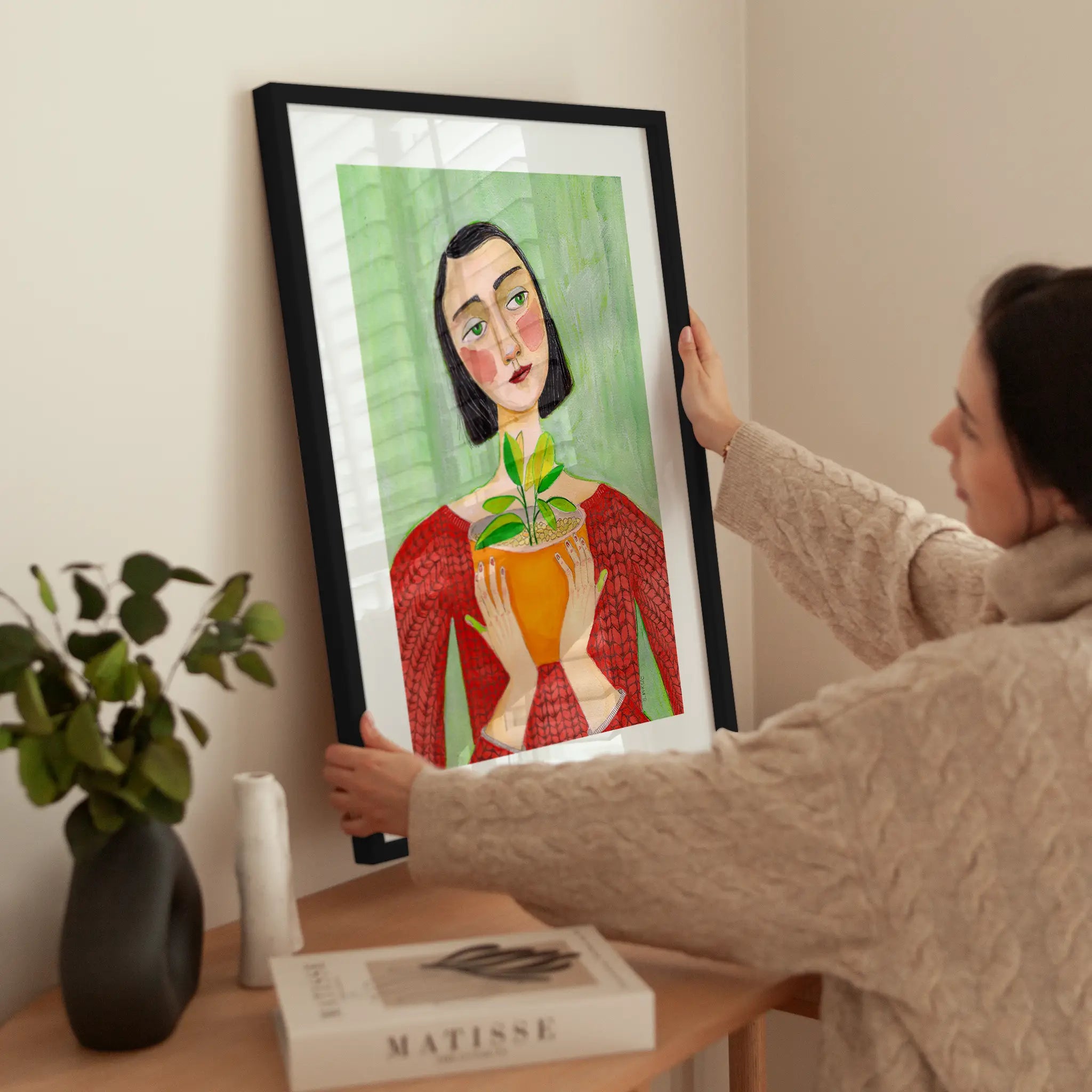 The Plant Lady wird aufgehängt