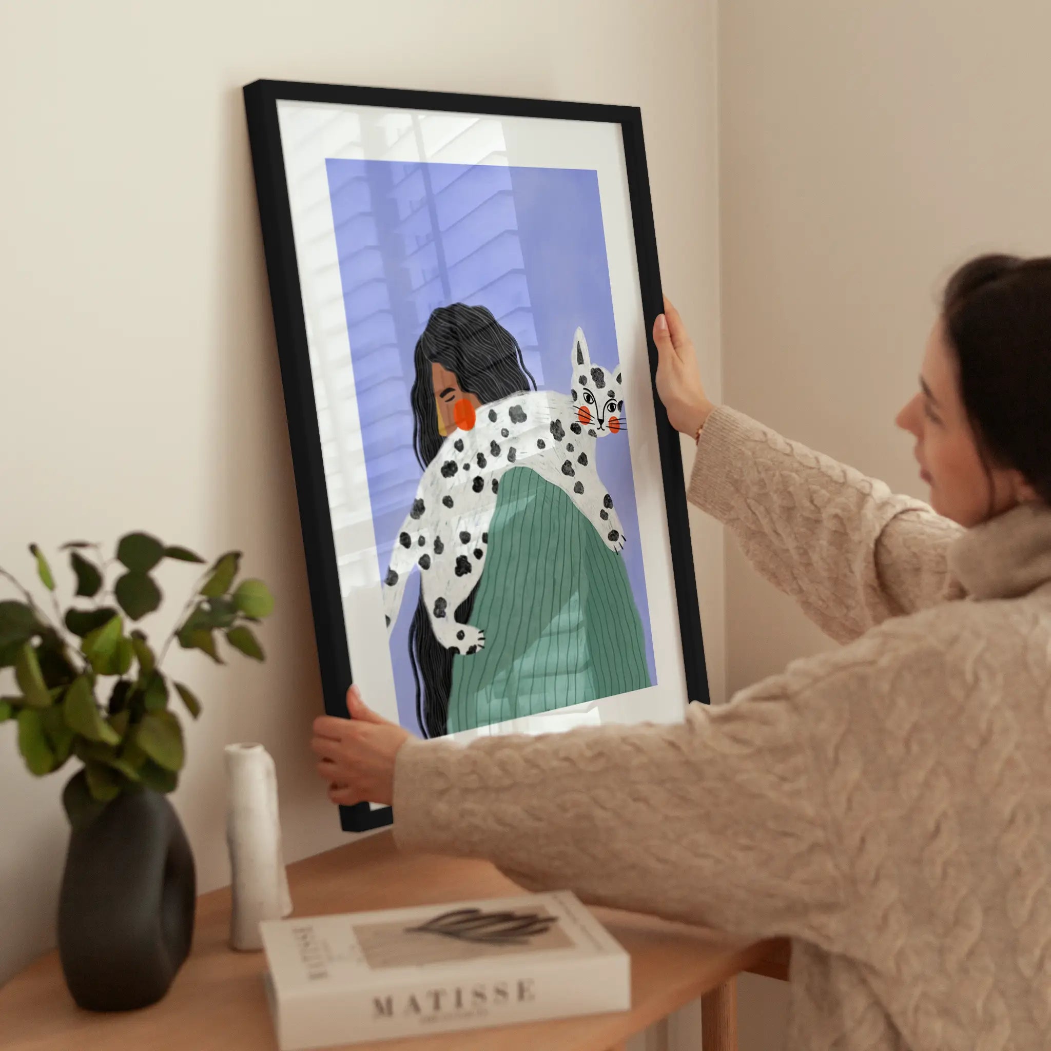 The Woman With The Cat wird aufgehängt