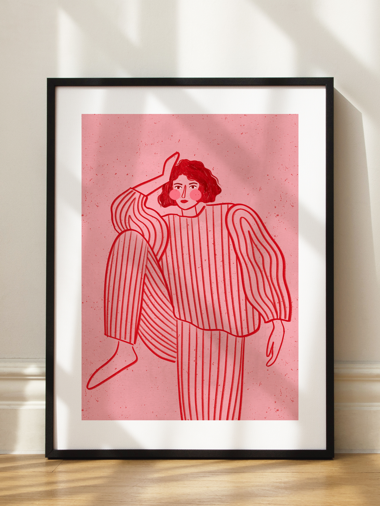The Woman With the Striped Pyjama
