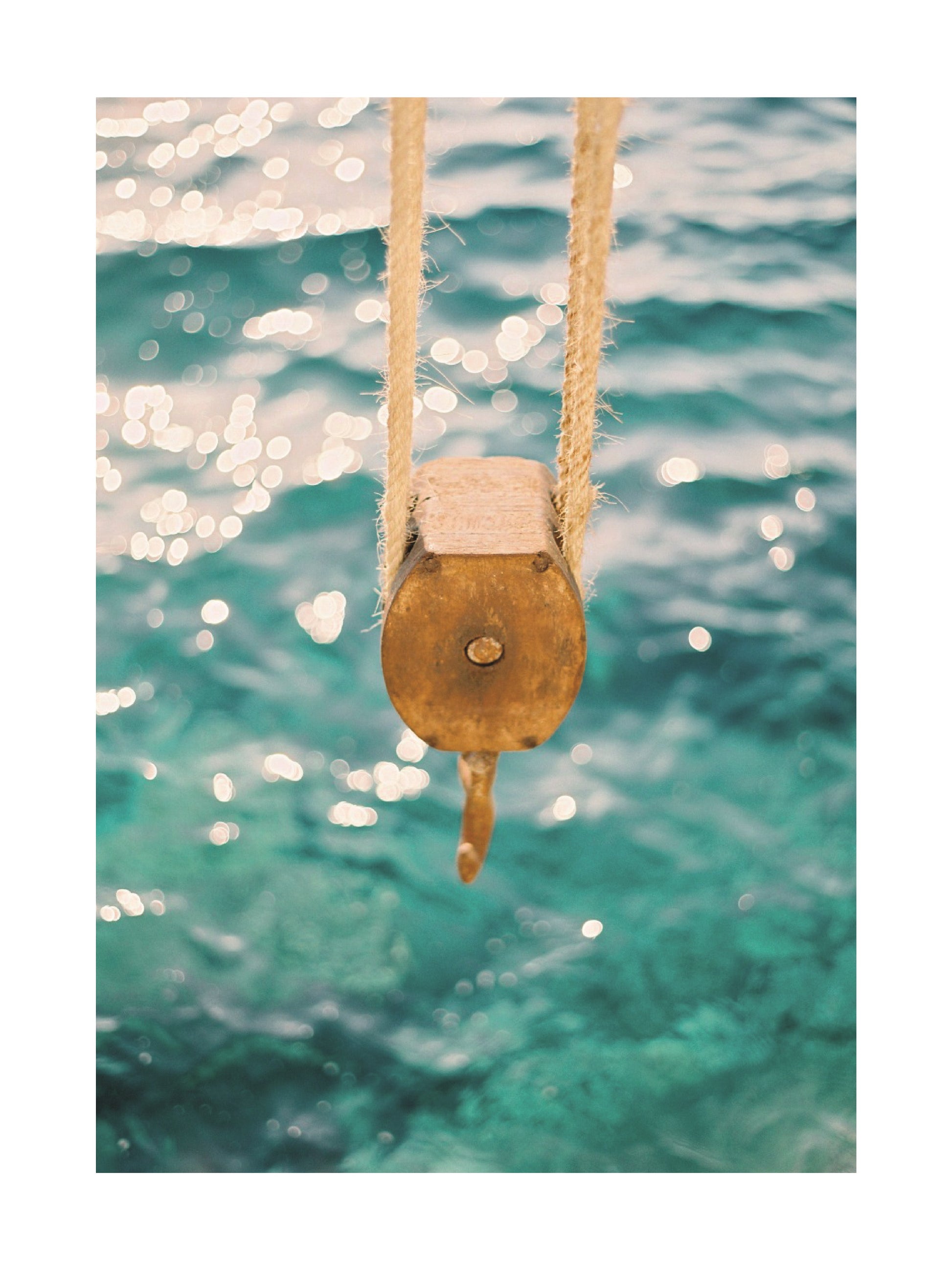 Hanging By The Sea Poster