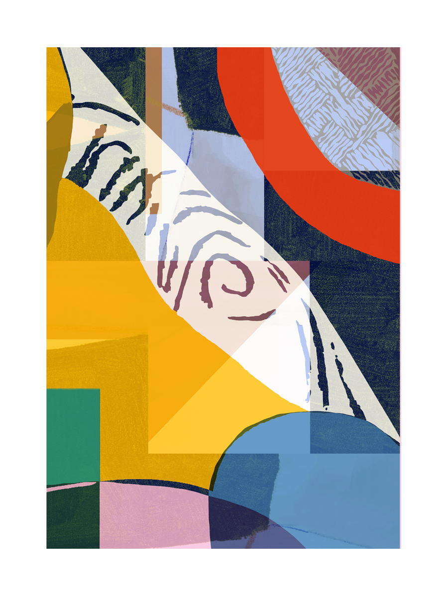 Urban Abstract Poster