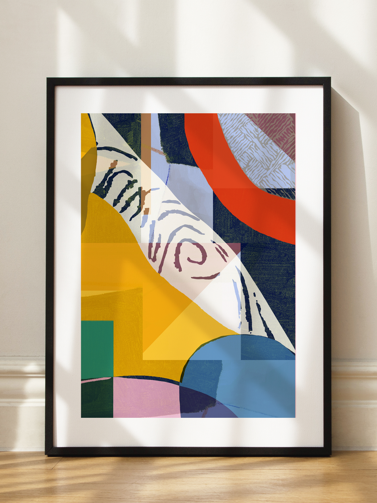 Urban Abstract Poster
