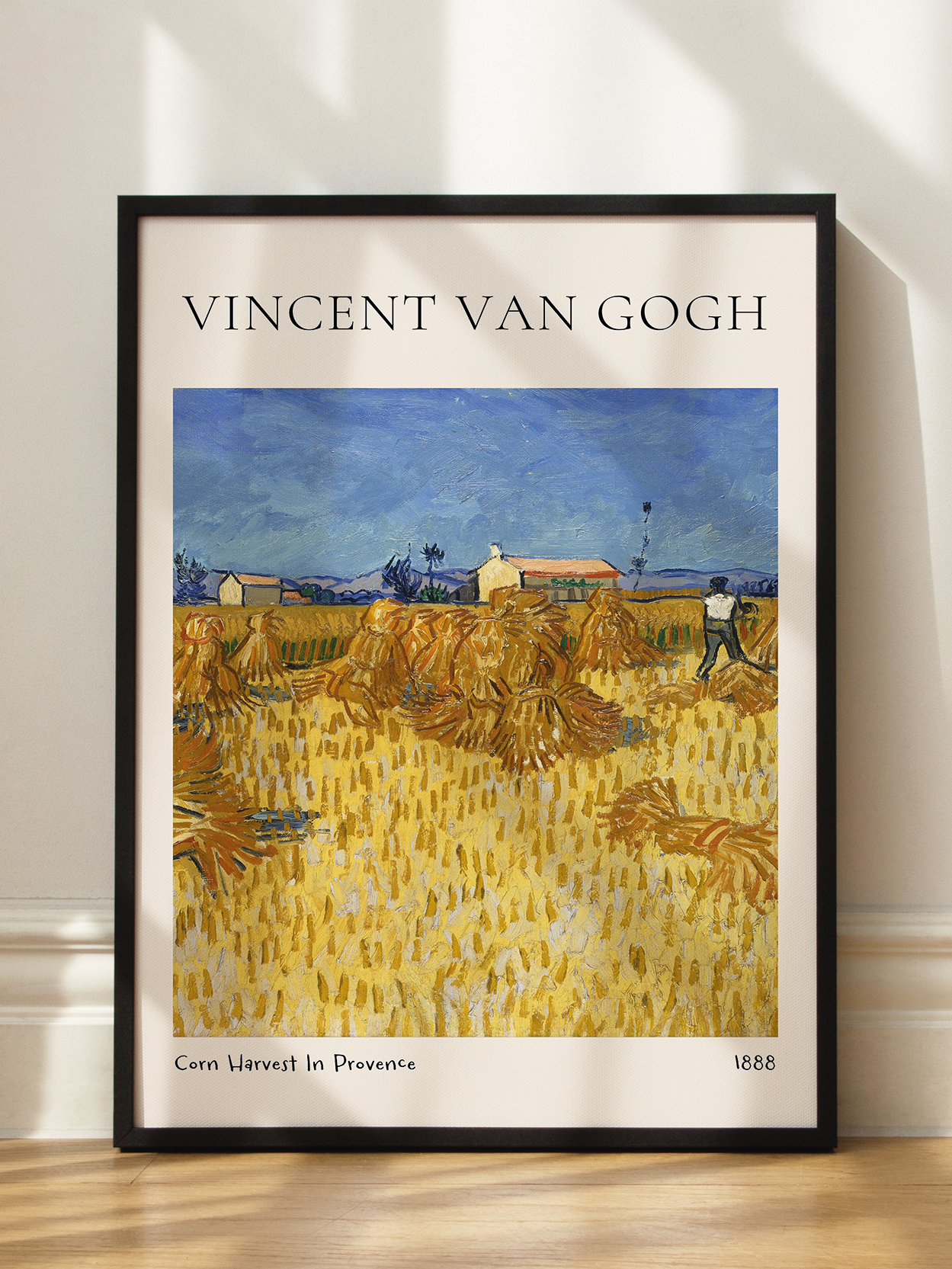 Van Gogh — Corn Harvest in Provence