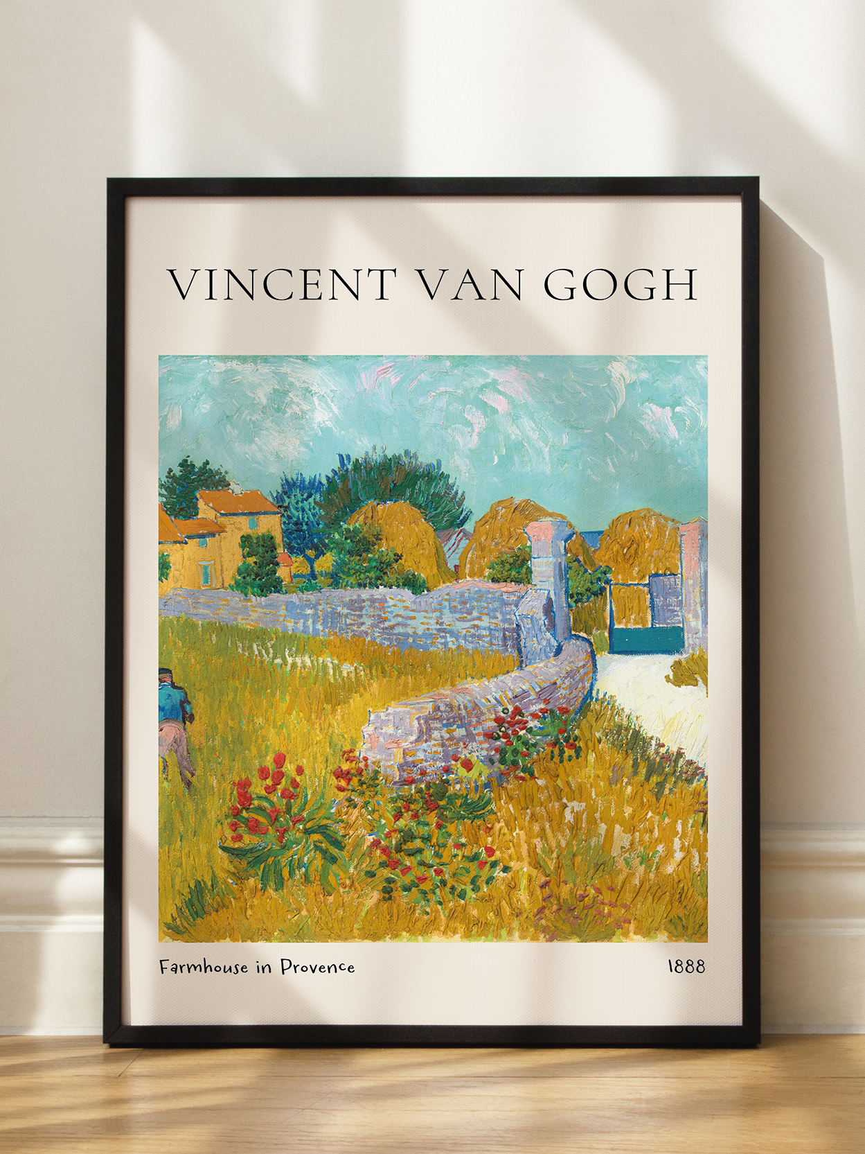 Van Gogh — Farmhouse in Provence Poster