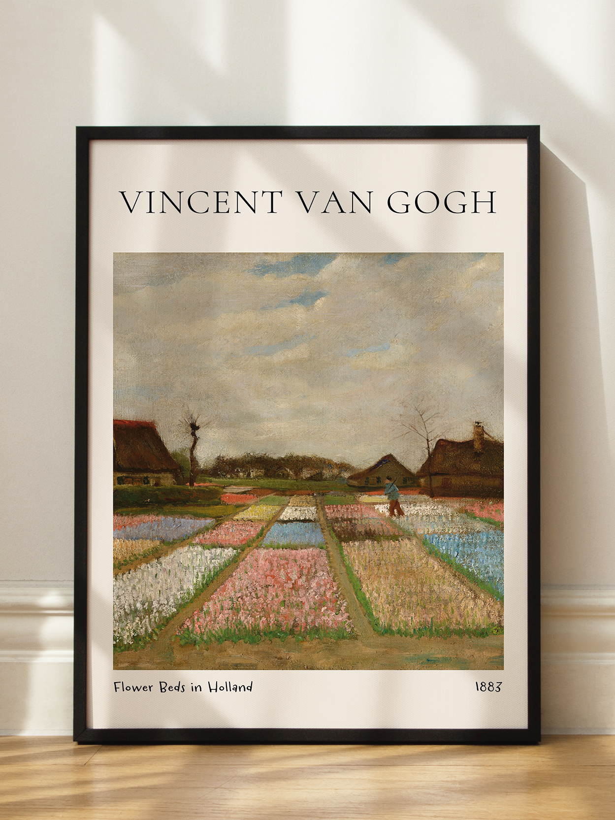 Van Gogh — Flower Beds in Holland Poster