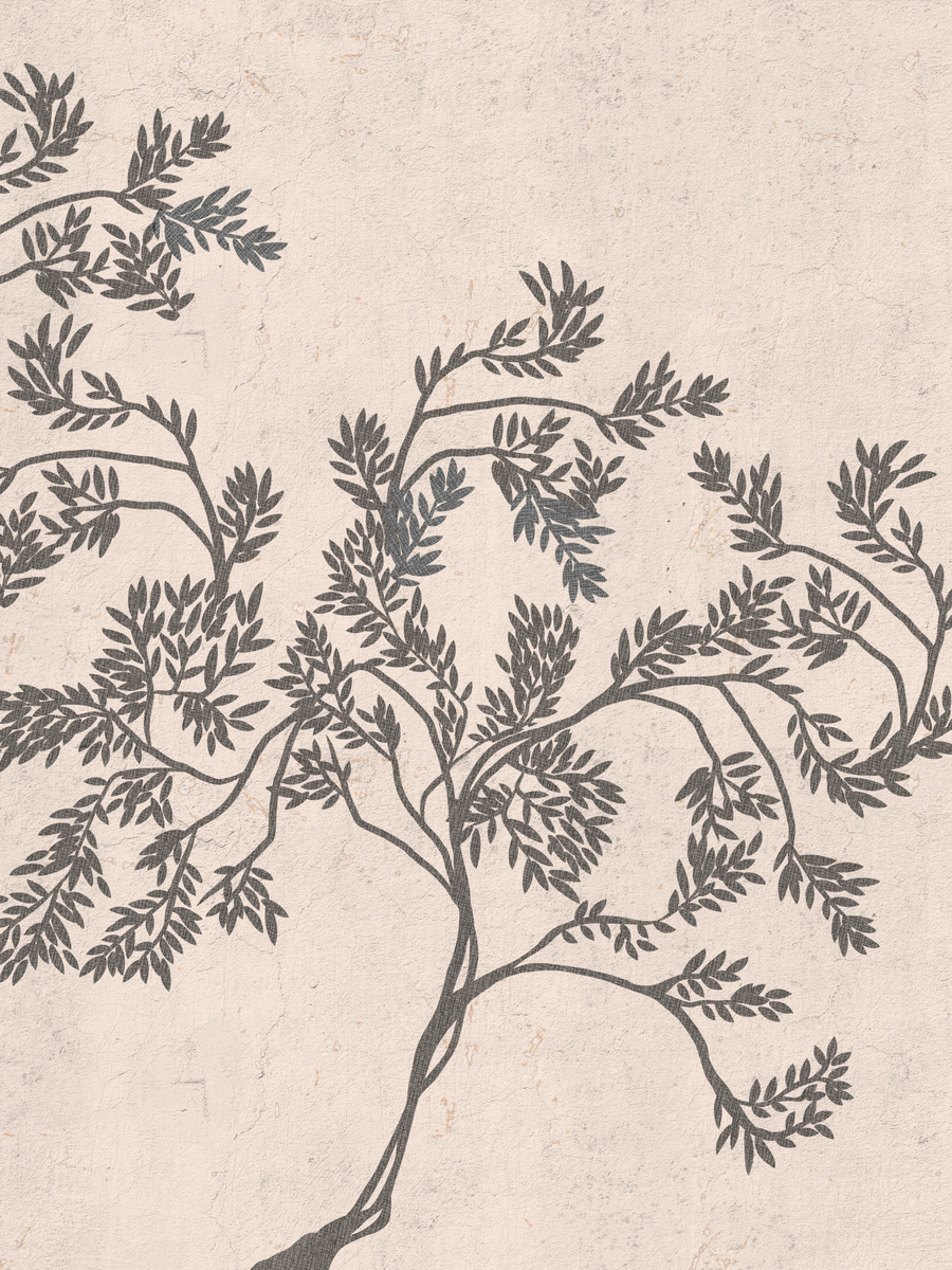 Vintage Botanical Branches Poster