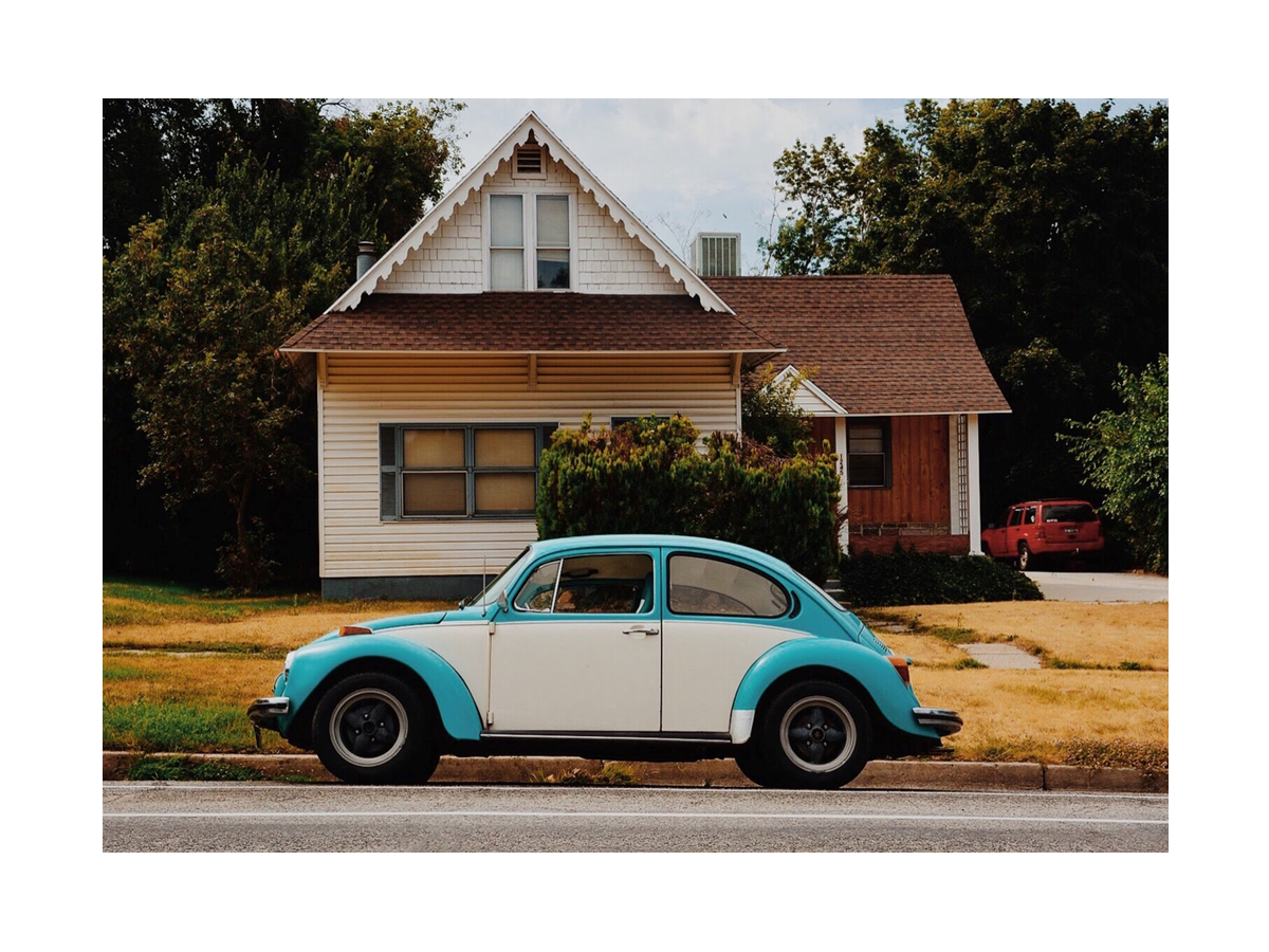 Vintage Car Poster