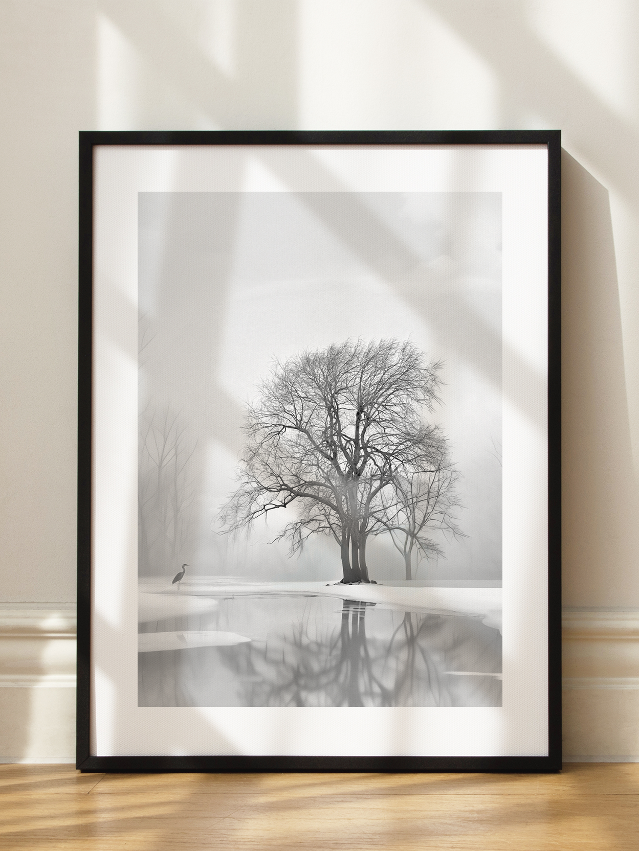 Winter Reflection Poster