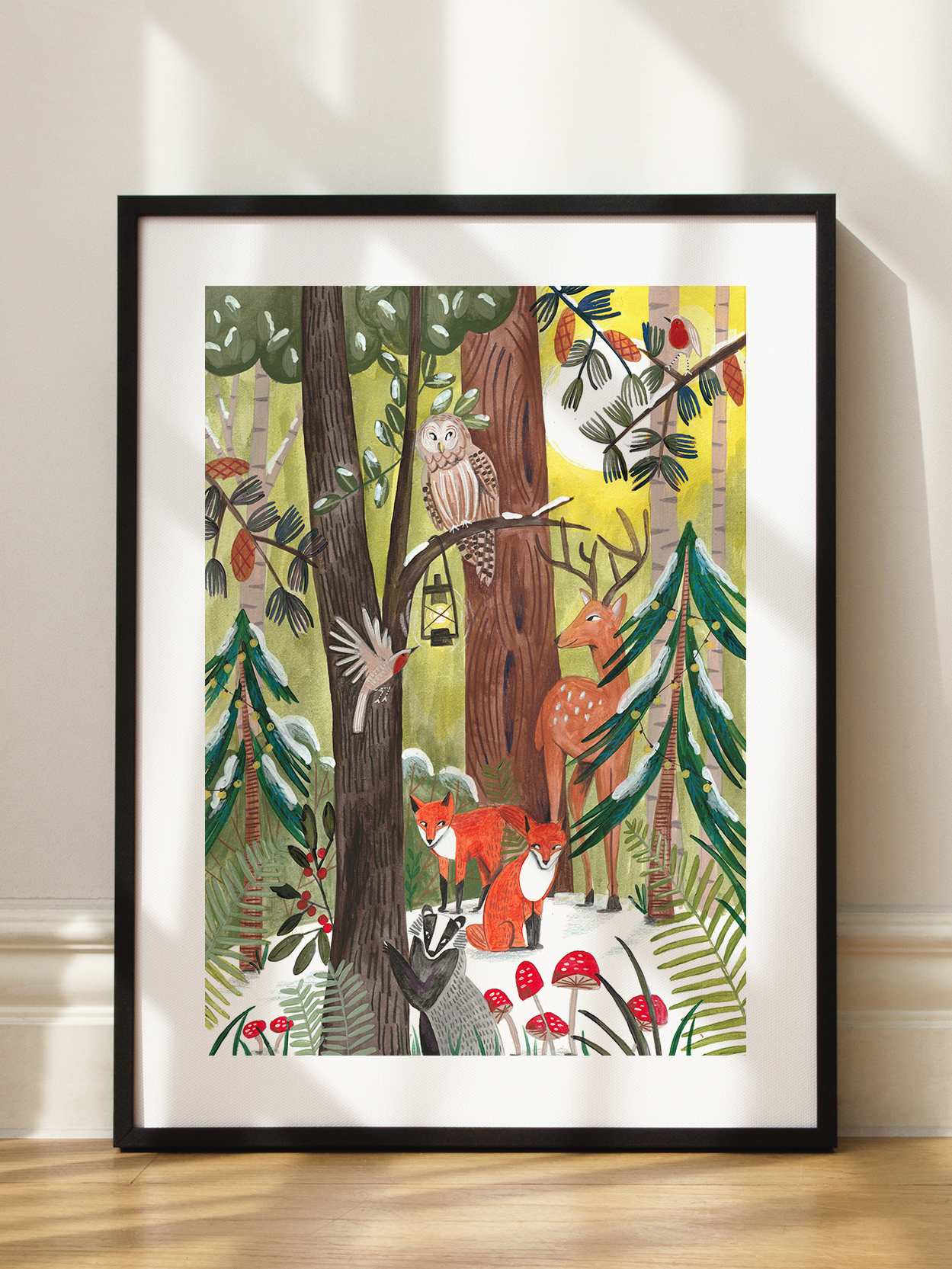 Woodland Gathering Poster