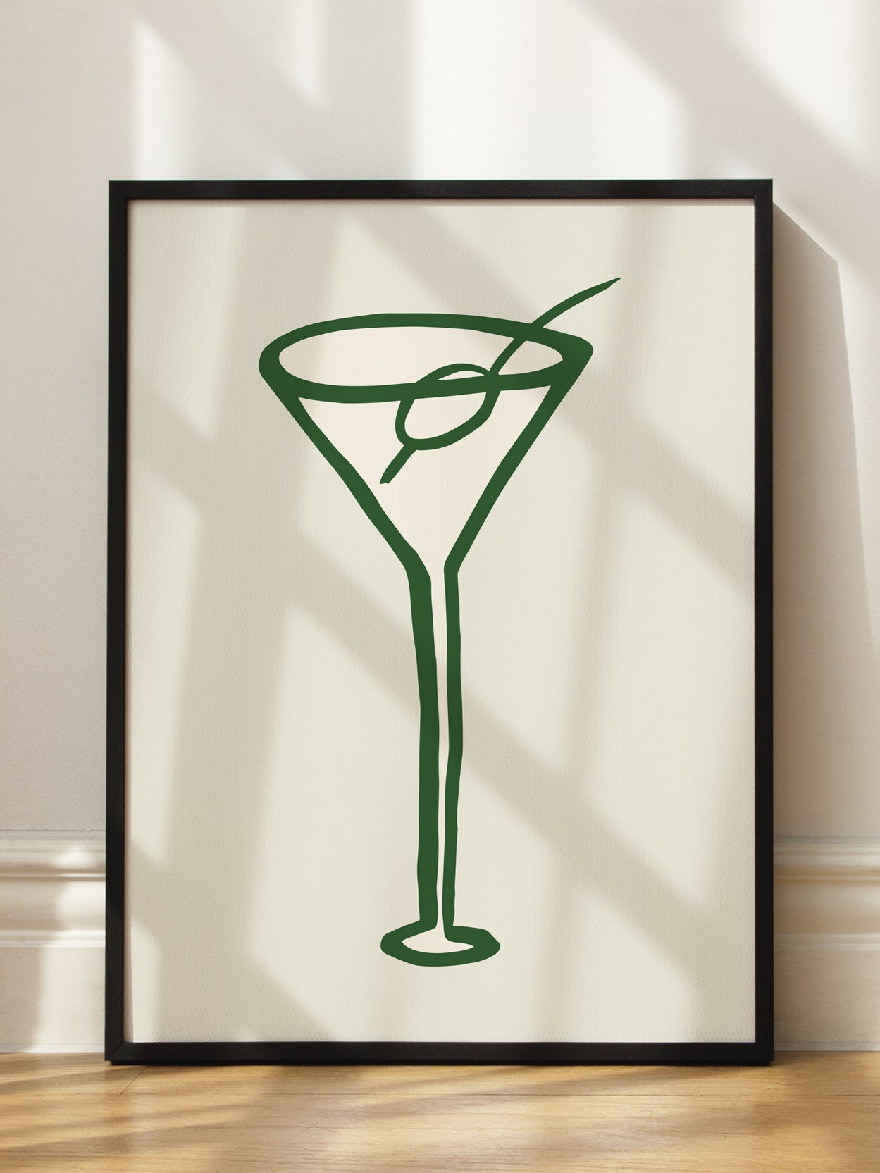 Green Martini Sketch