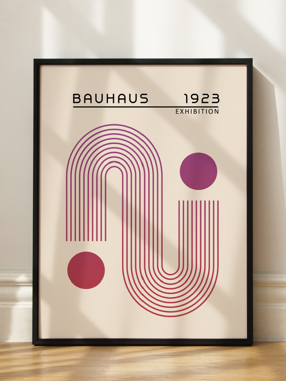 Red Loops — Bauhaus 1923