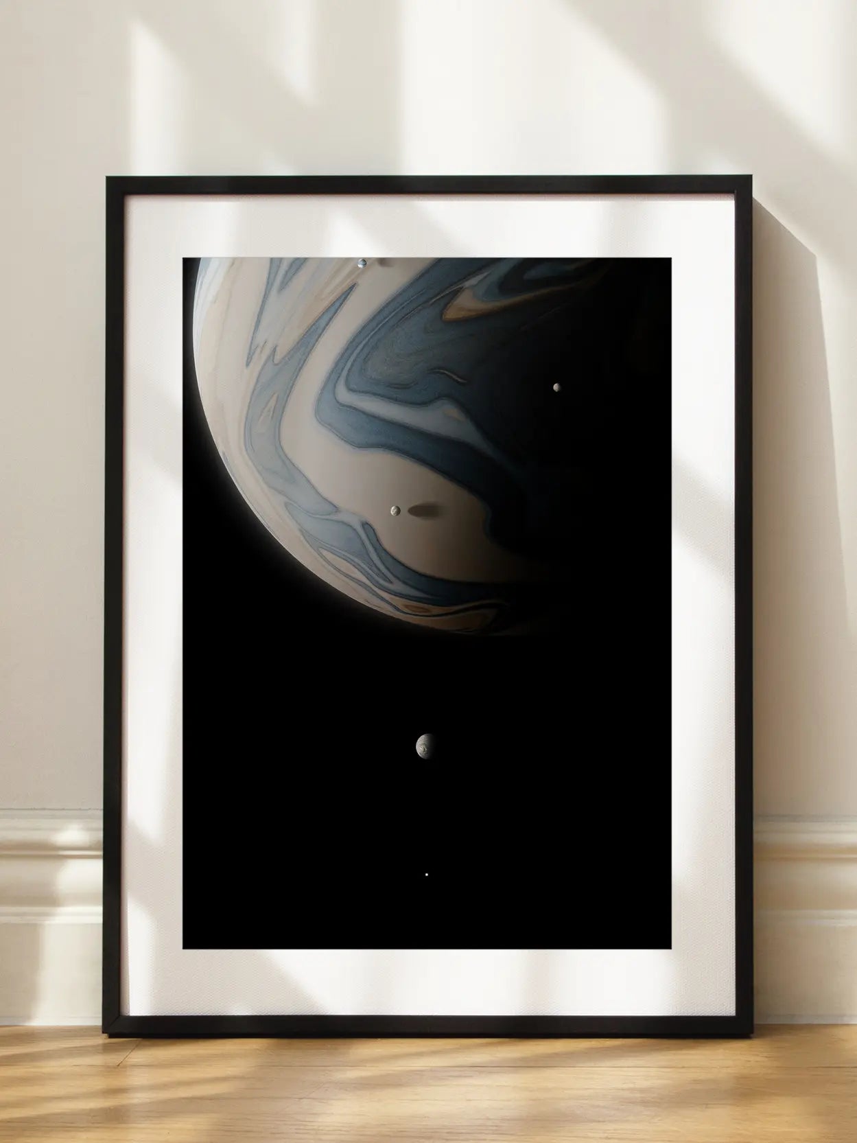 Jupiter and Moons Poster
