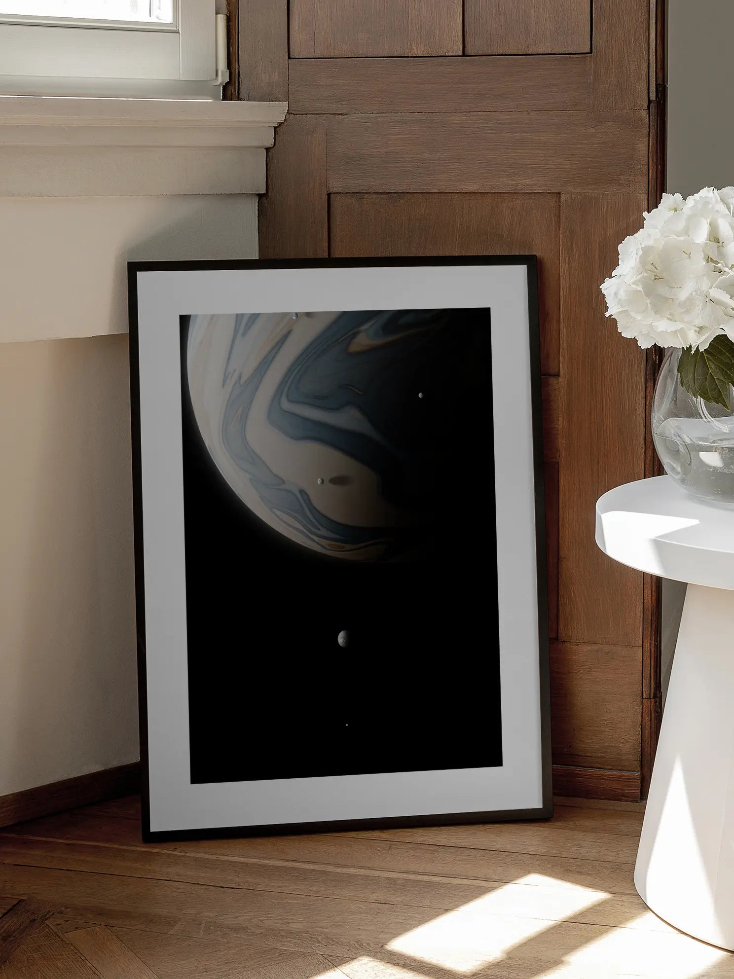 Jupiter and Moons Poster