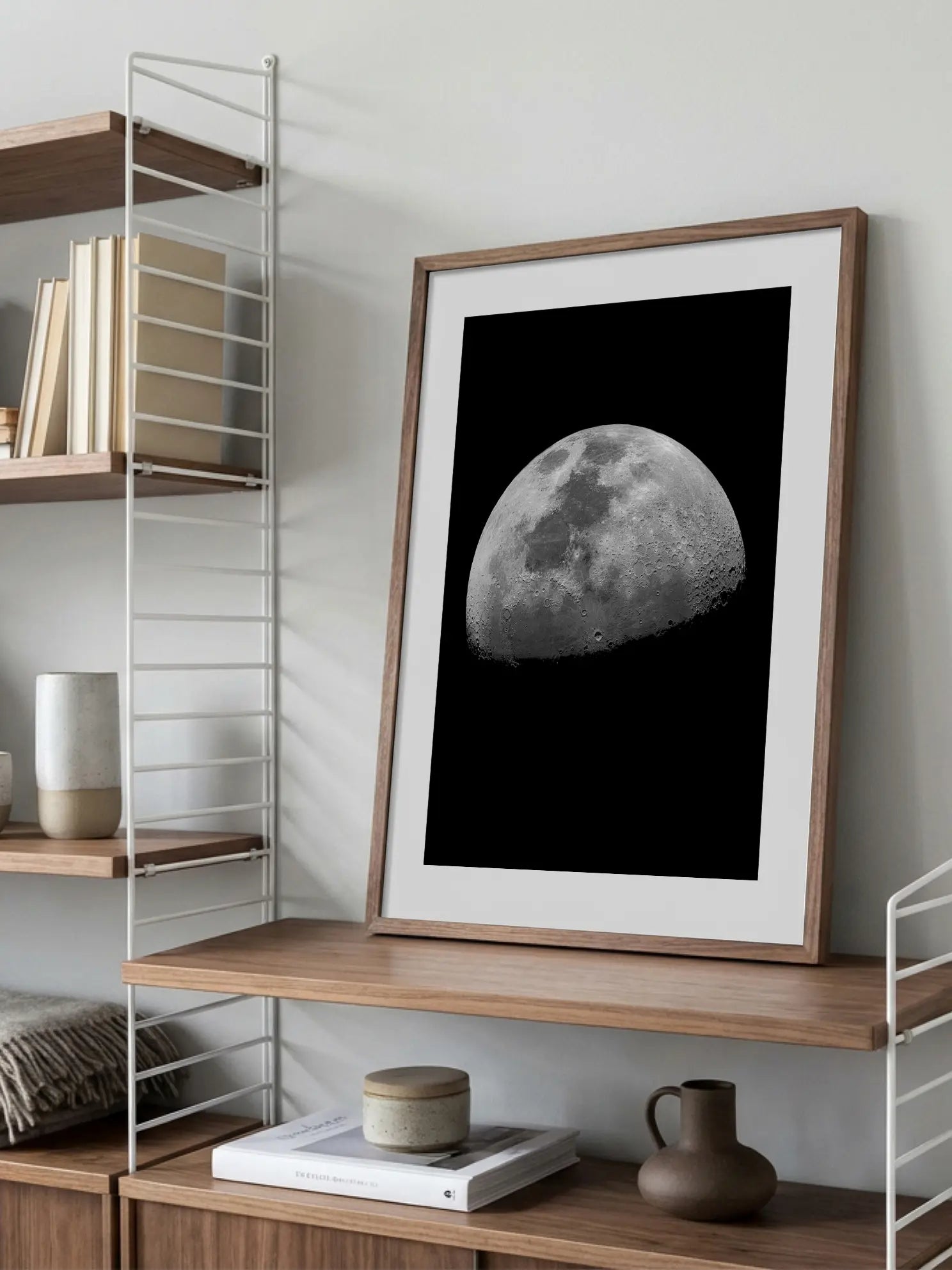 Oh Look At The Moon Poster