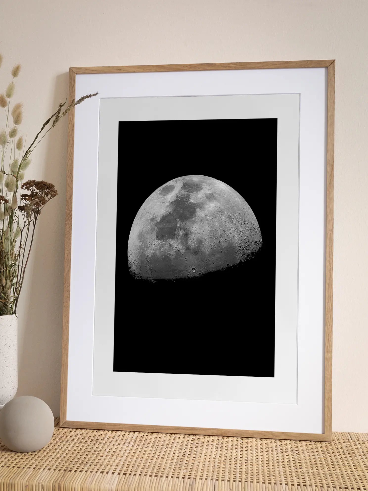 Oh Look At The Moon Poster