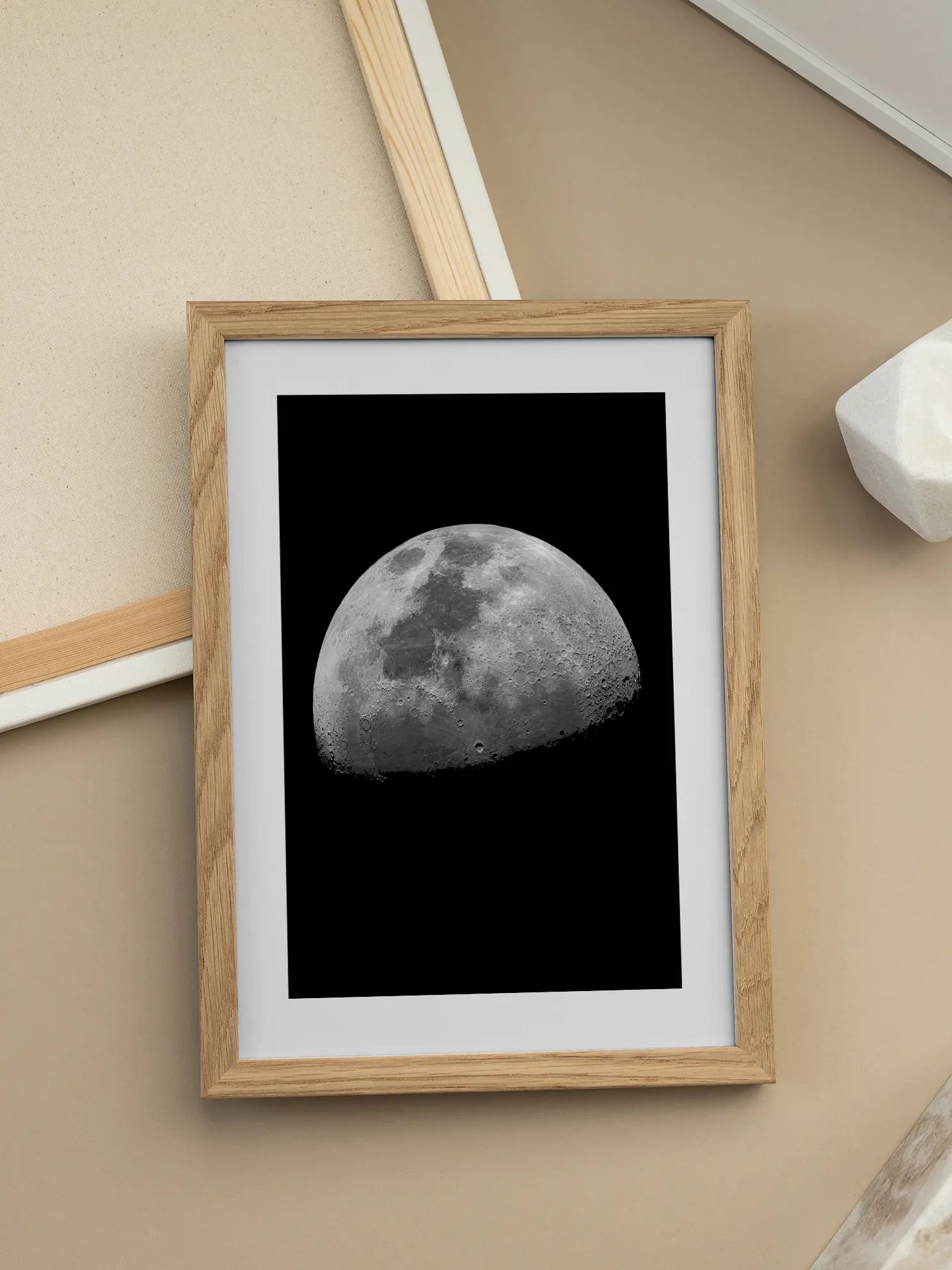 Oh Look At The Moon Poster