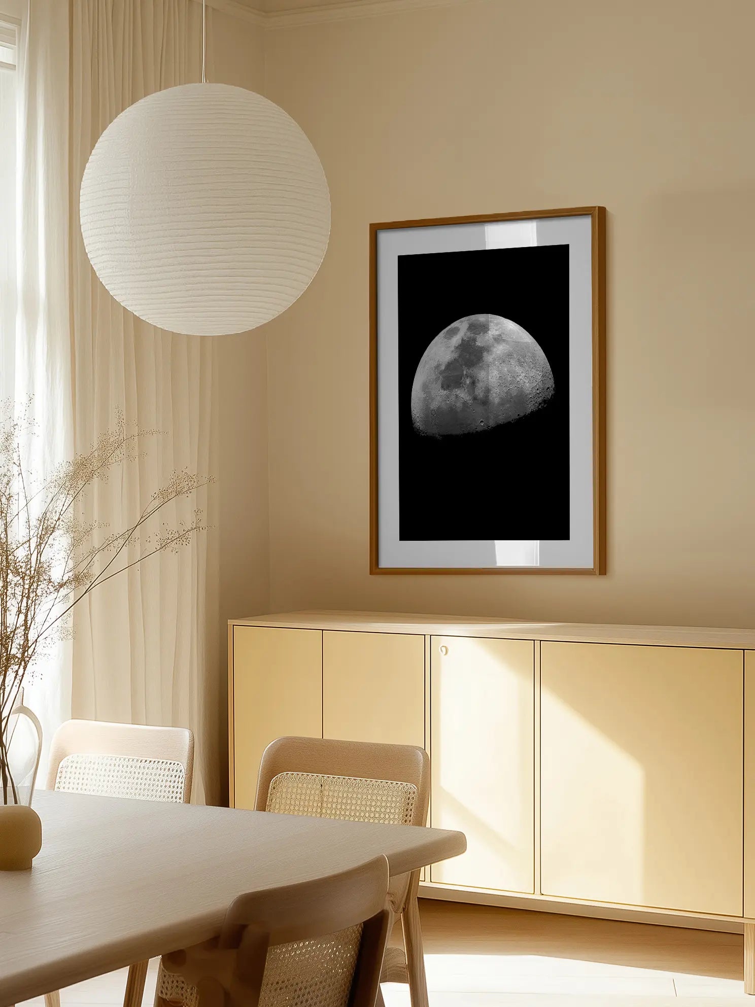 Oh Look At The Moon Poster