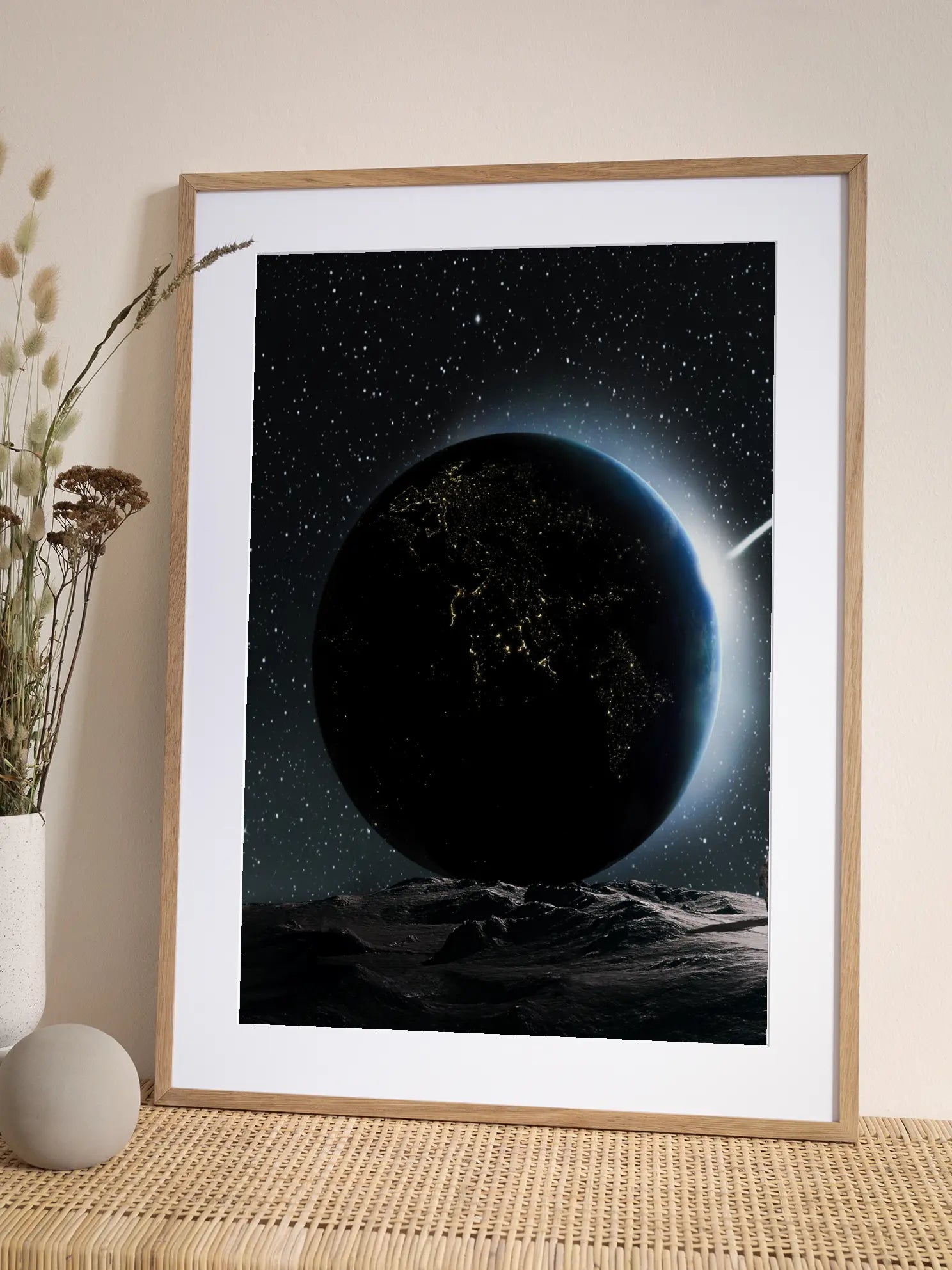 View of Earth Poster