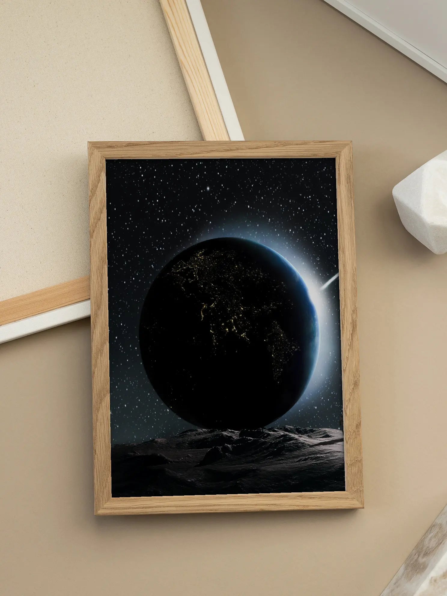 View of Earth Poster