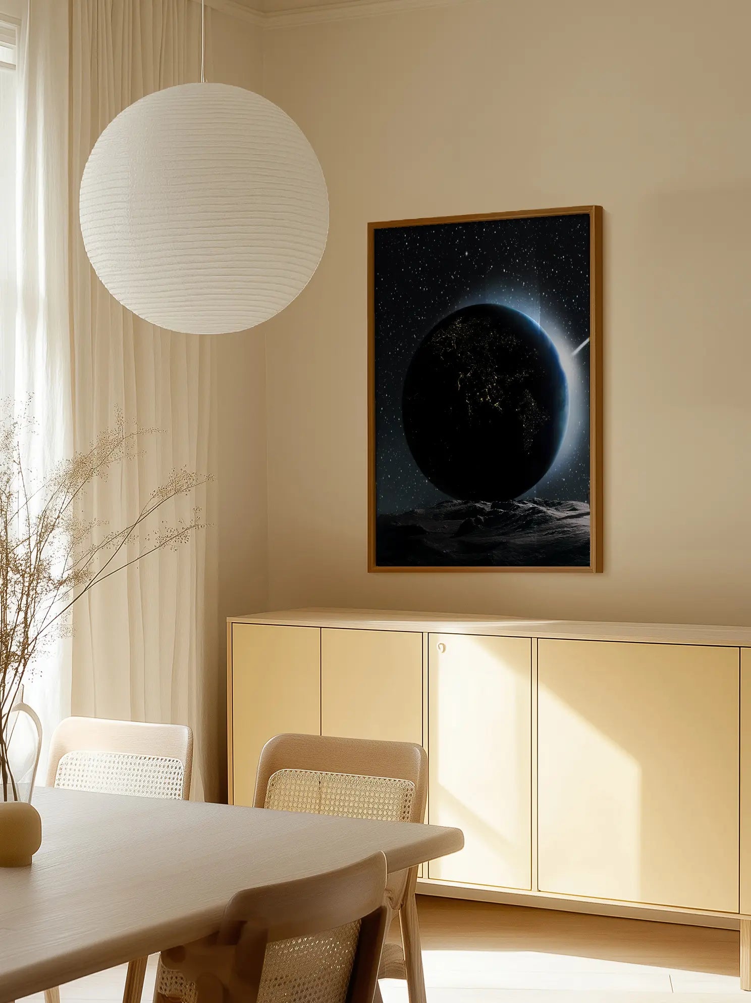 View of Earth Poster