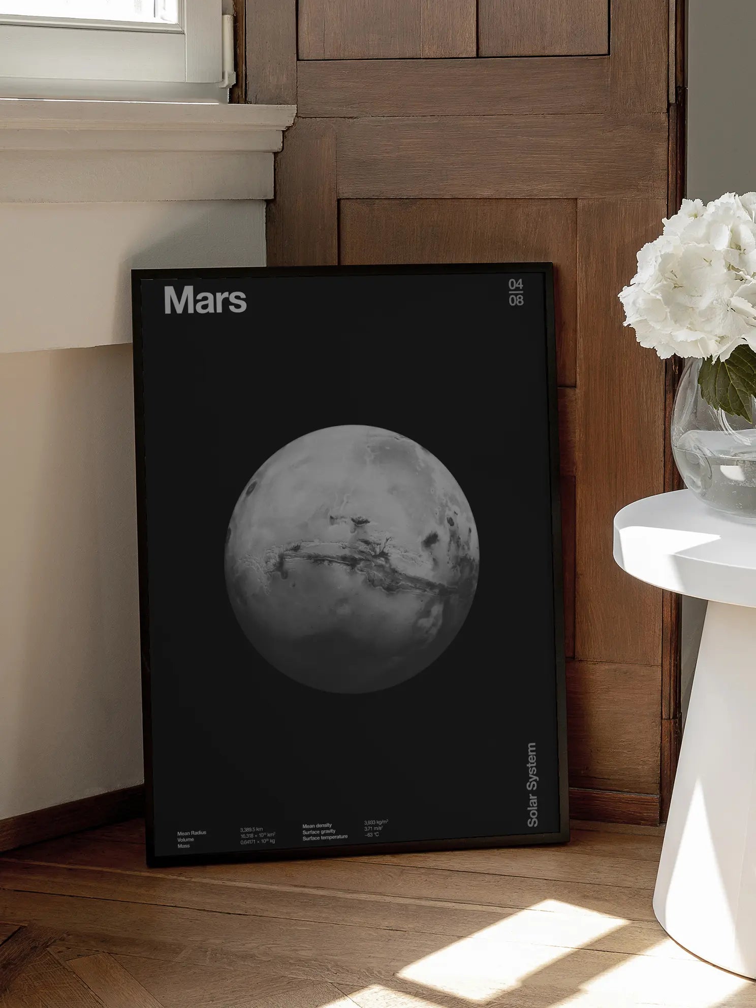 Solar System Mars Poster