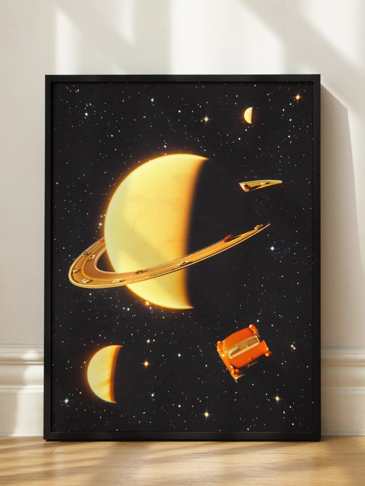 Saturn's Highway Poster
