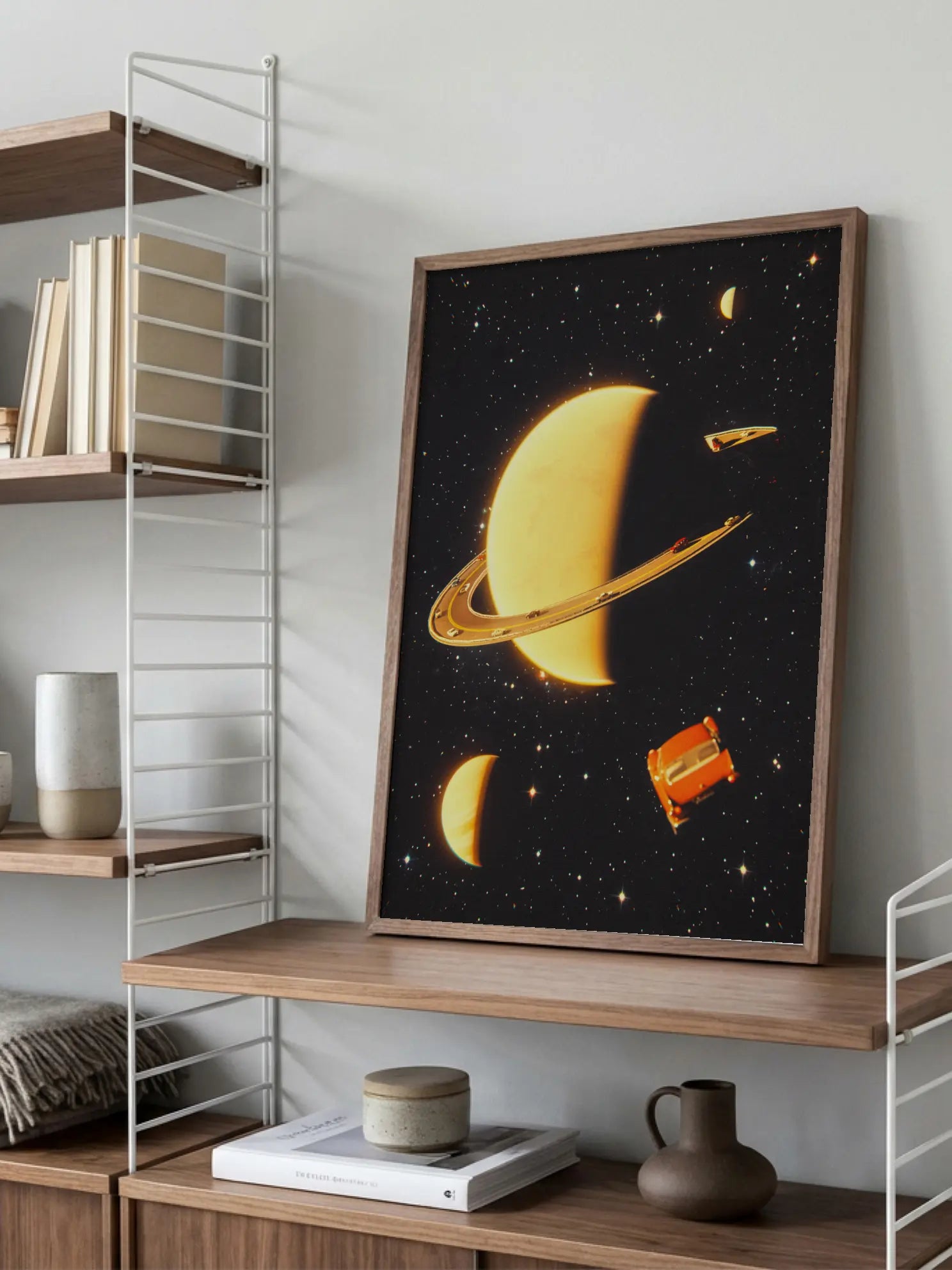 Saturn's Highway Poster