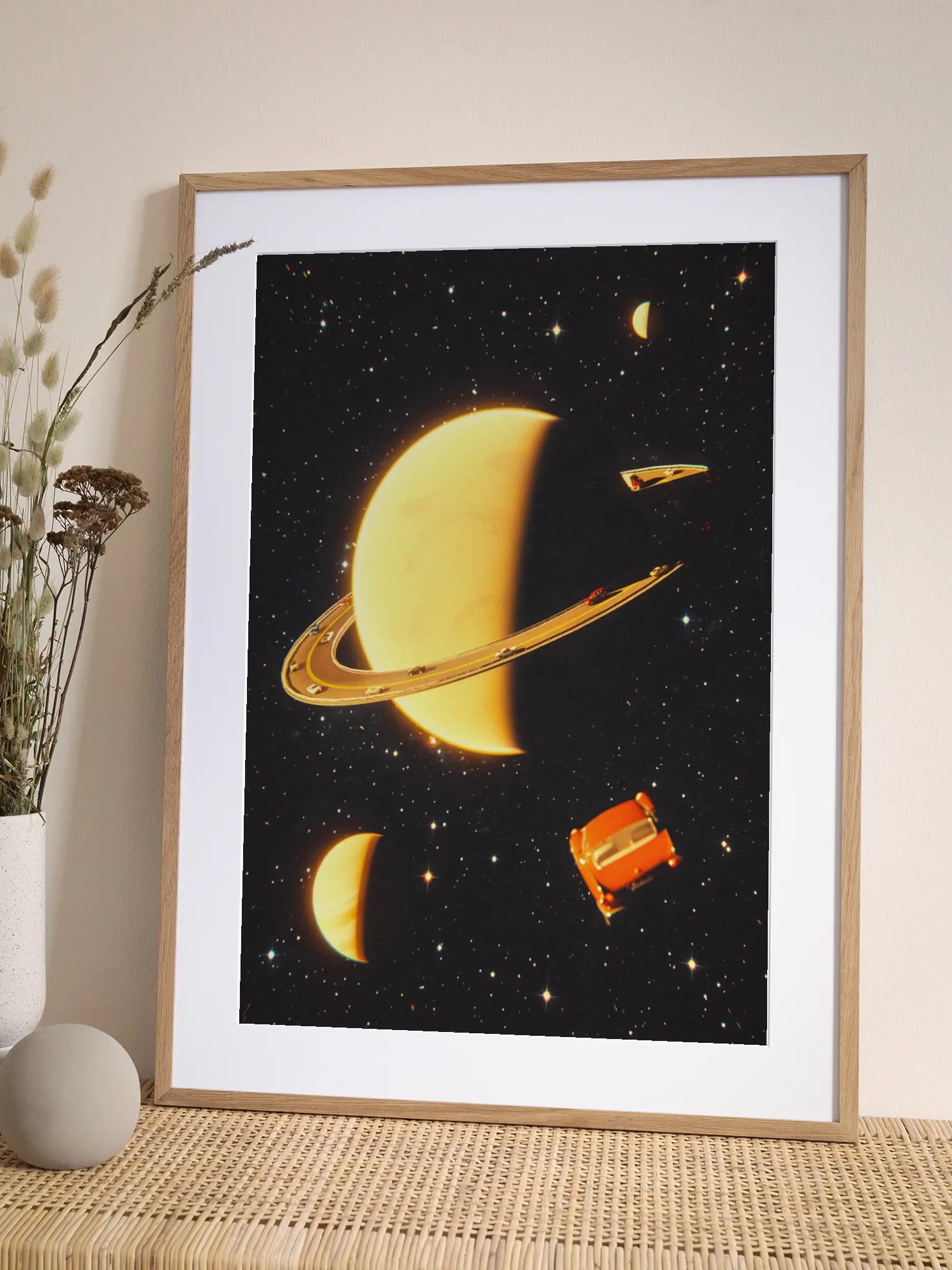 Saturn's Highway Poster