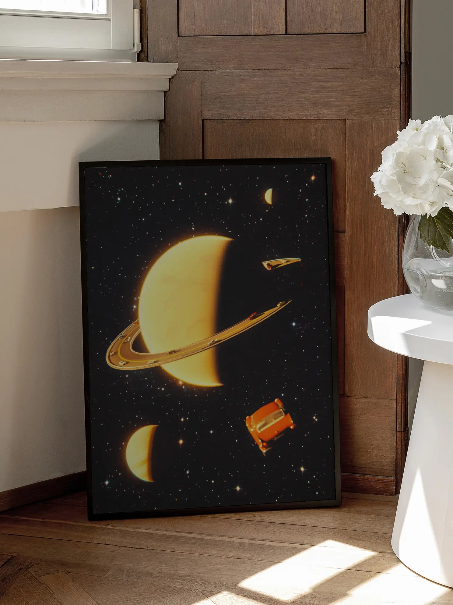 Saturn's Highway Poster