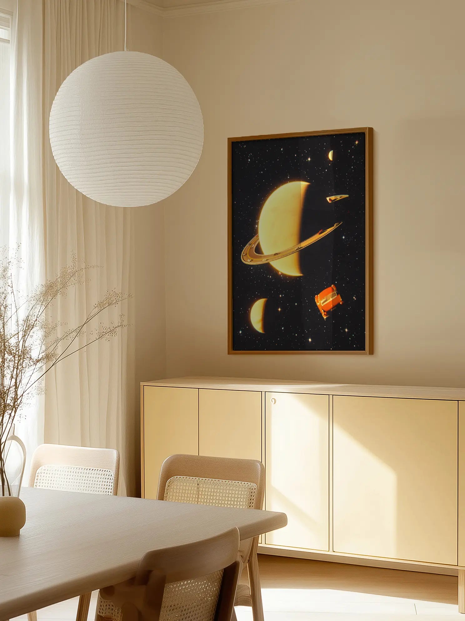 Saturn's Highway Poster