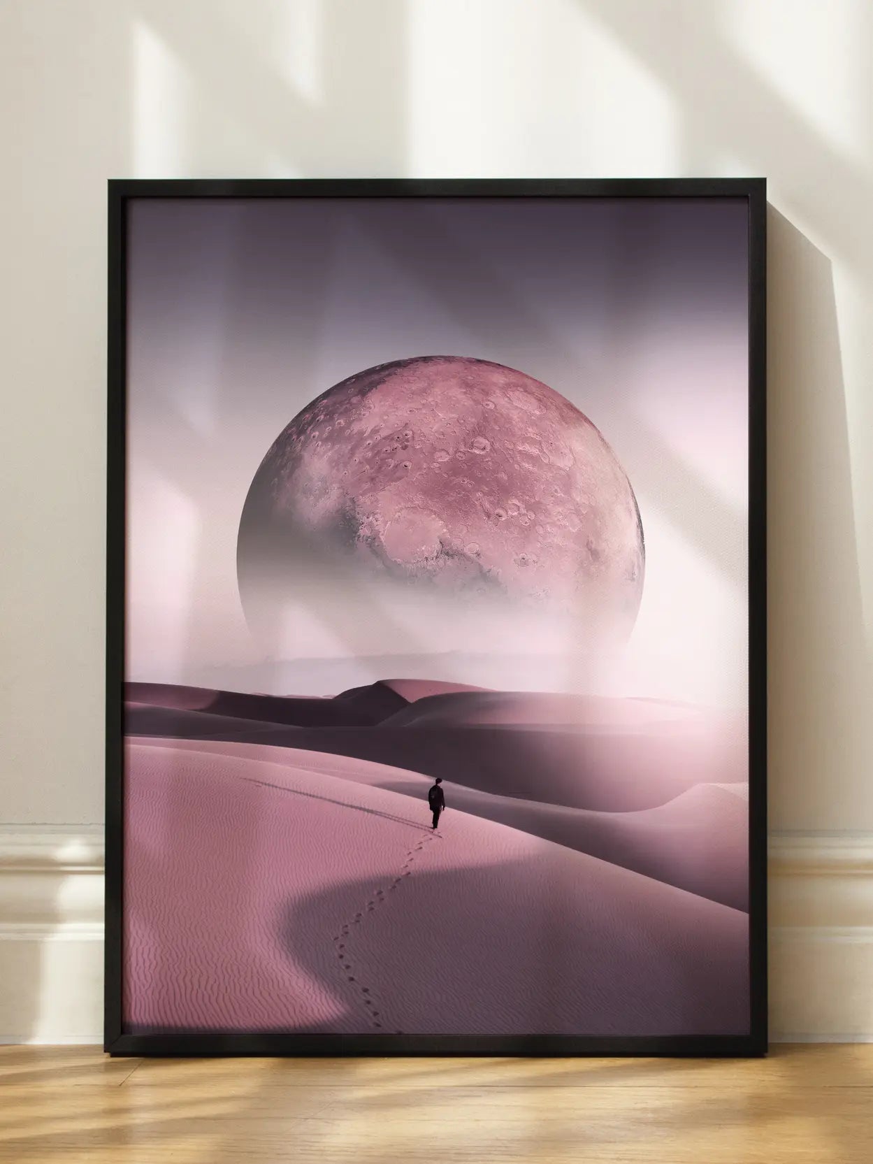 Pink Desert Poster