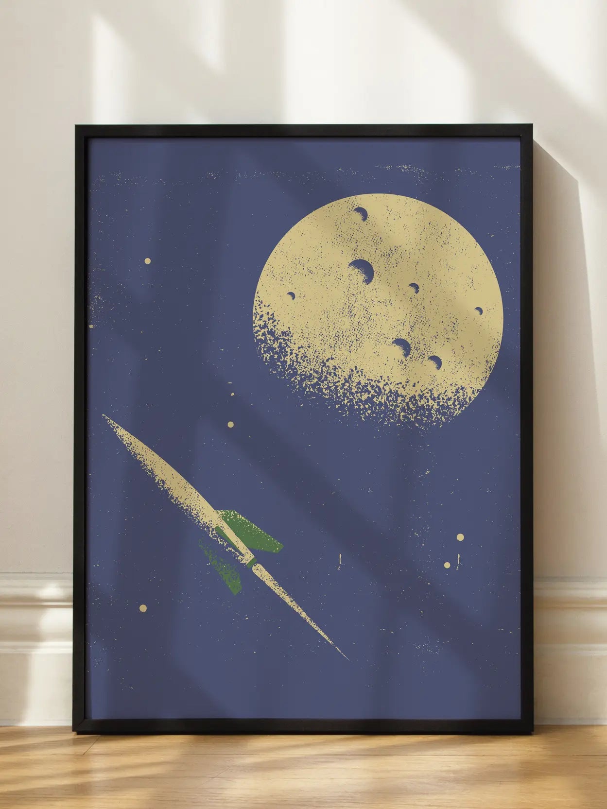 Space Rocket Poster
