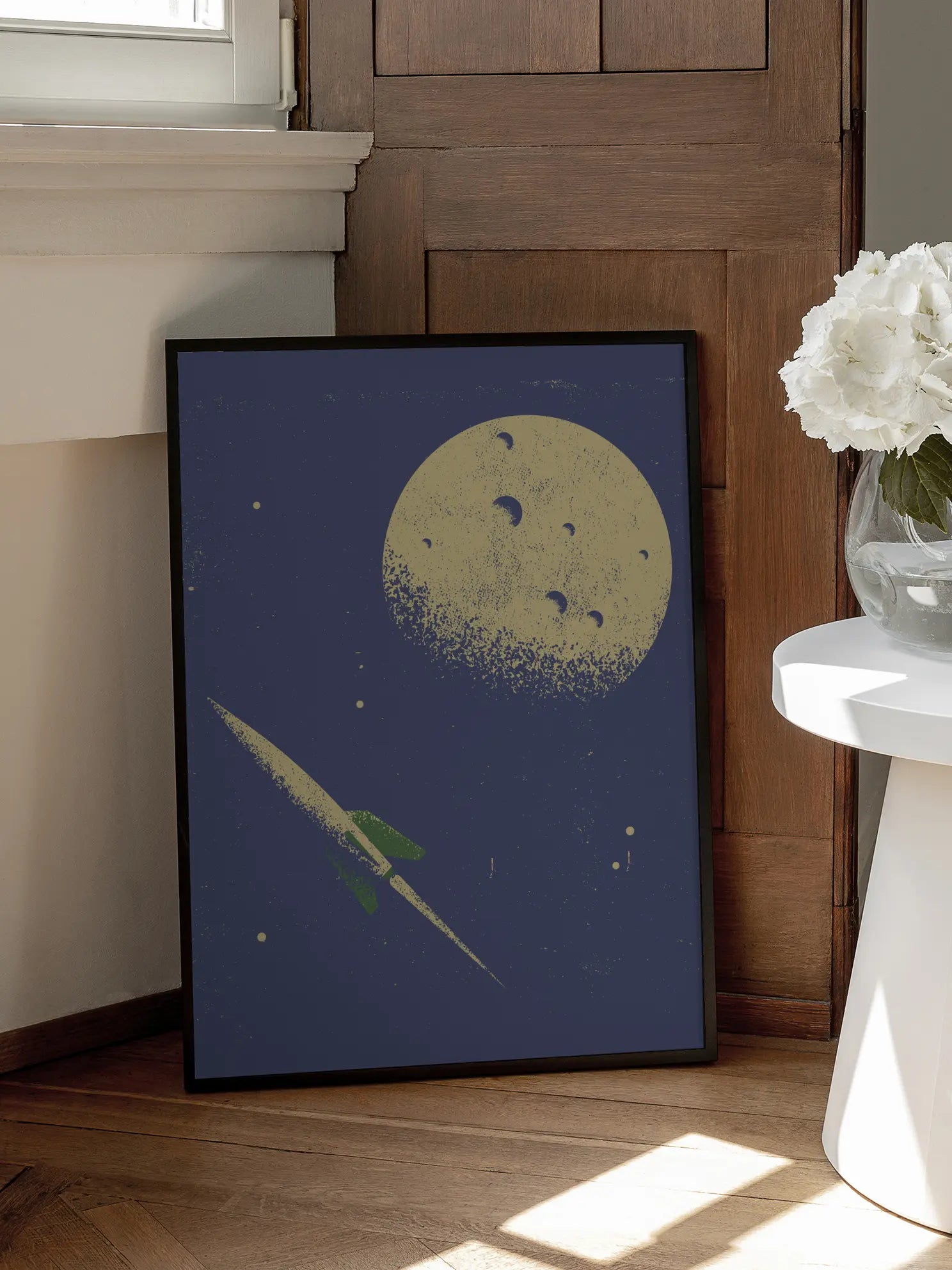 Space Rocket Poster