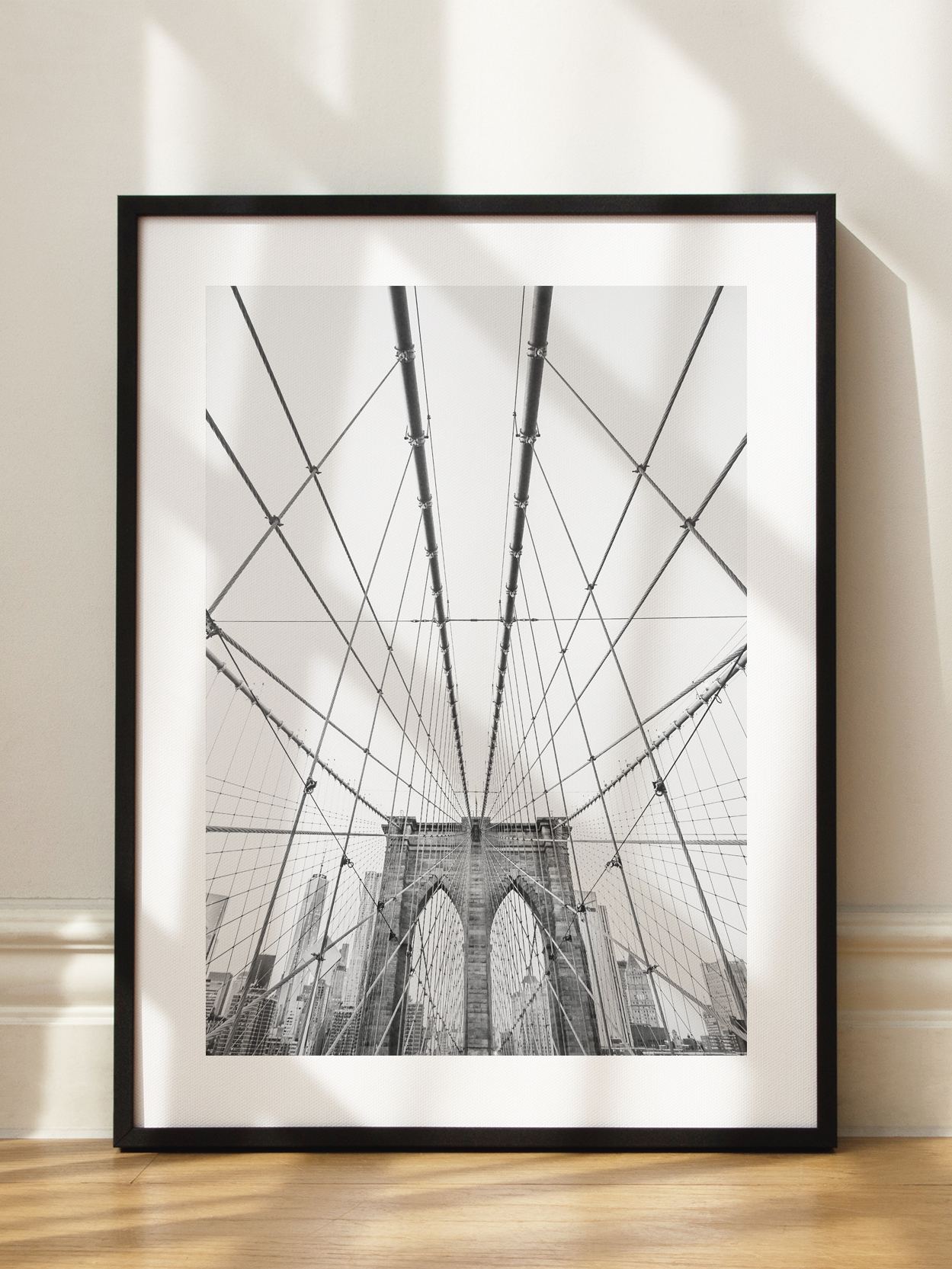 Brooklyn Bridge B/W