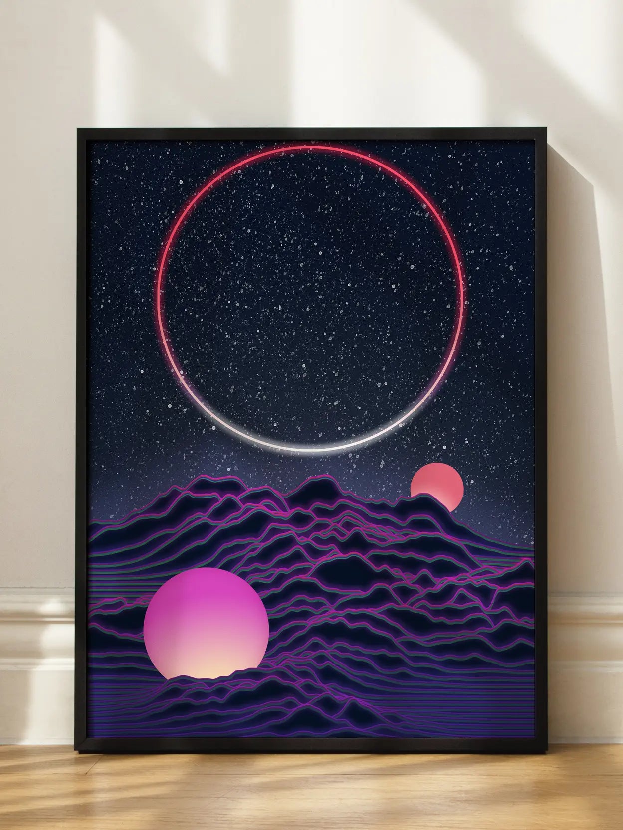 Neon Night Poster