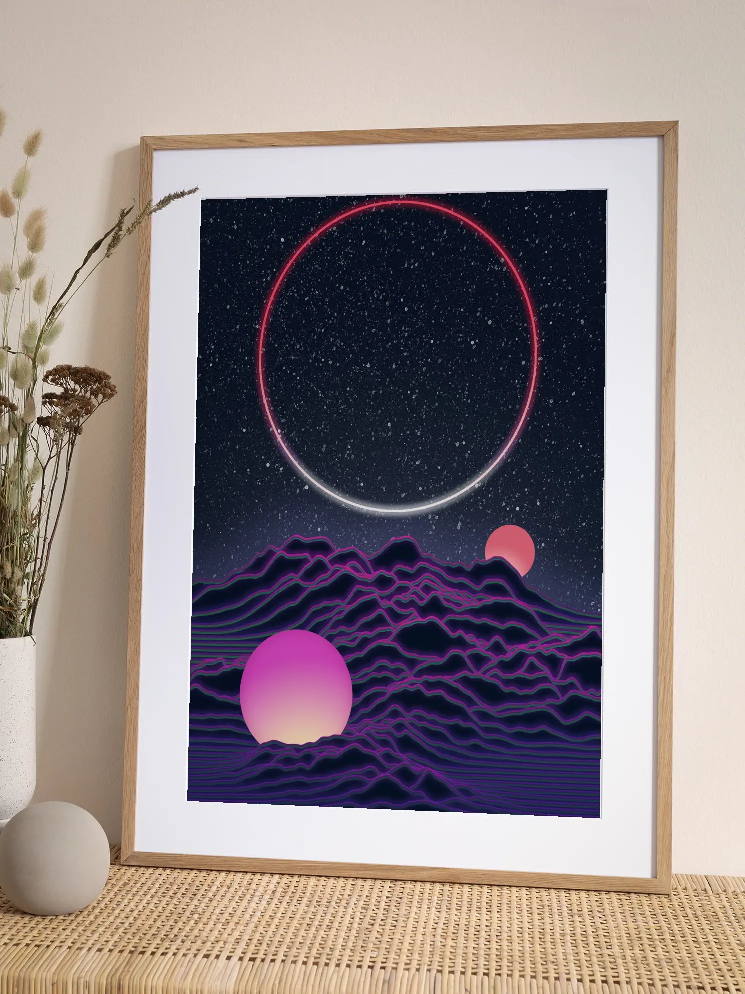 Neon Night Poster