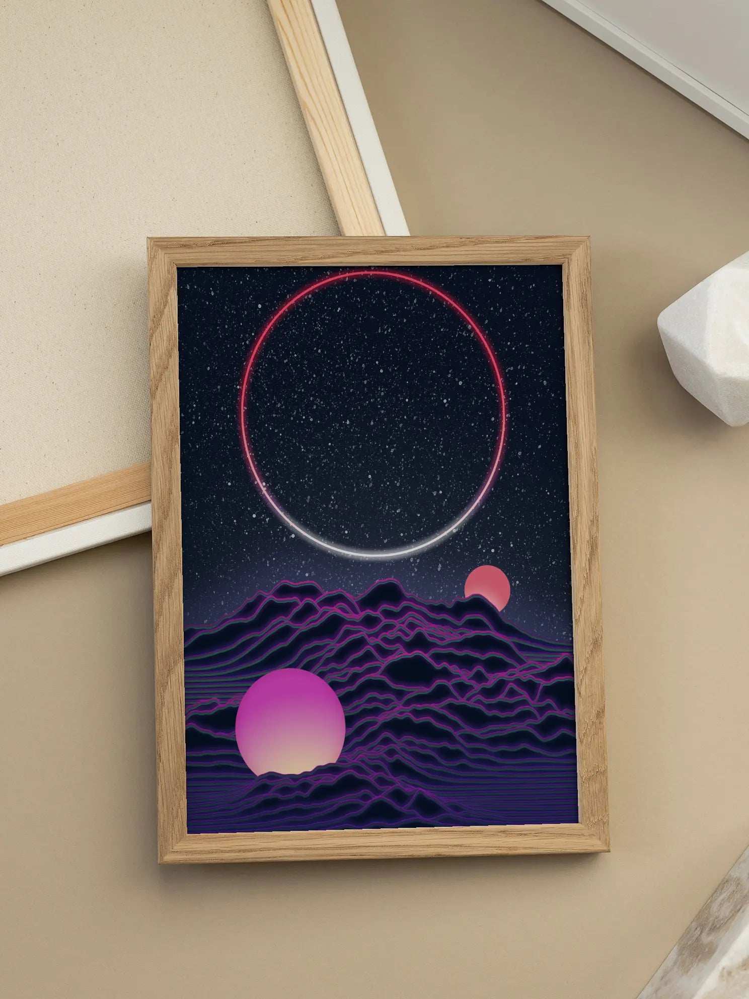 Neon Night Poster