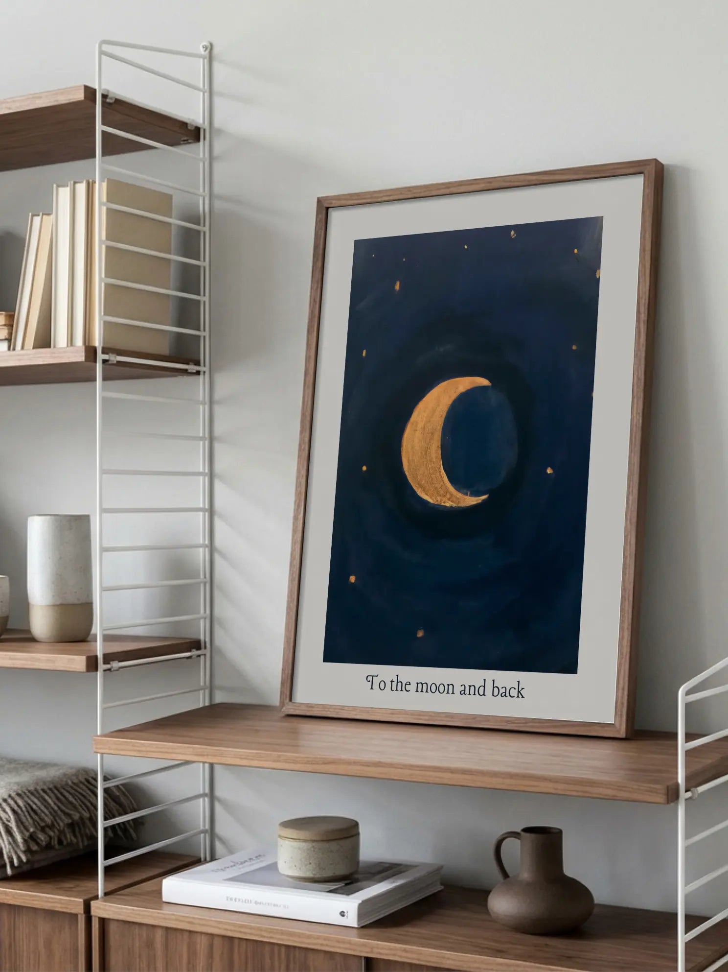To the Moon and Back Poster