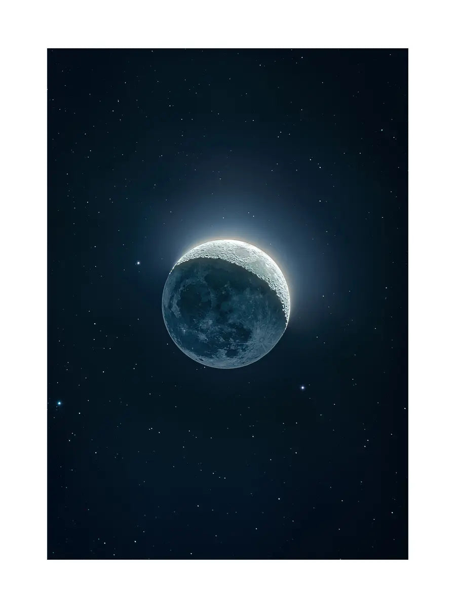 The Moon and Stars Poster
