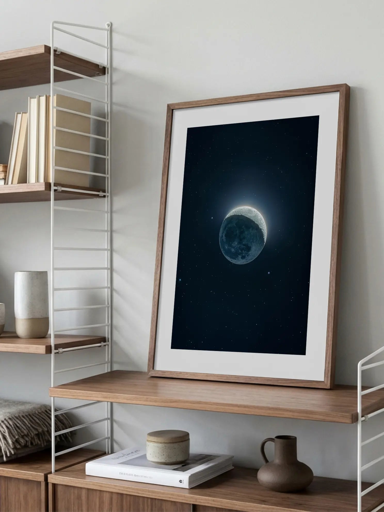The Moon and Stars Poster